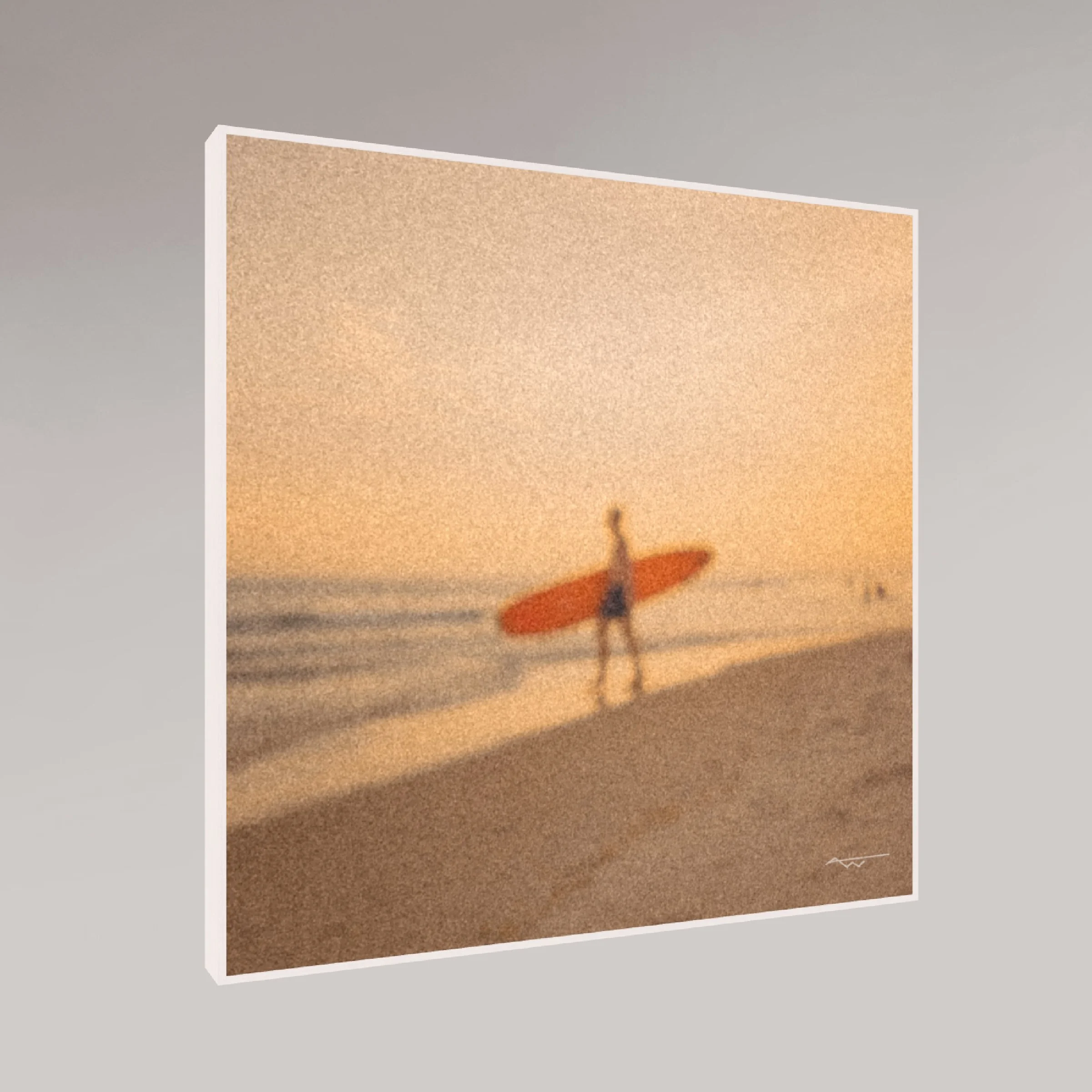 ocean photography print – Breathe – MicroDose framed wall art