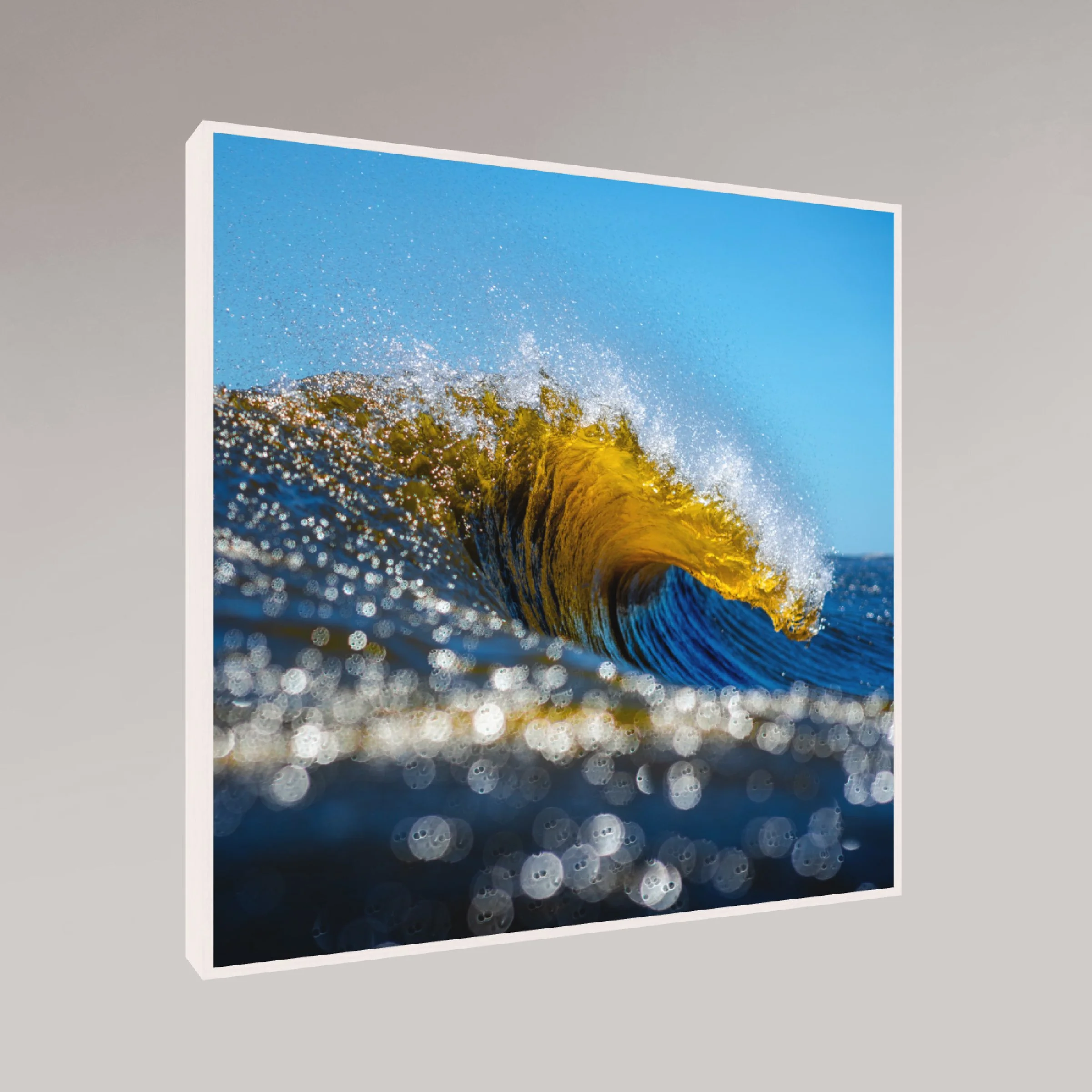 ocean photography print – Sparkle – MicroDose framed wall art