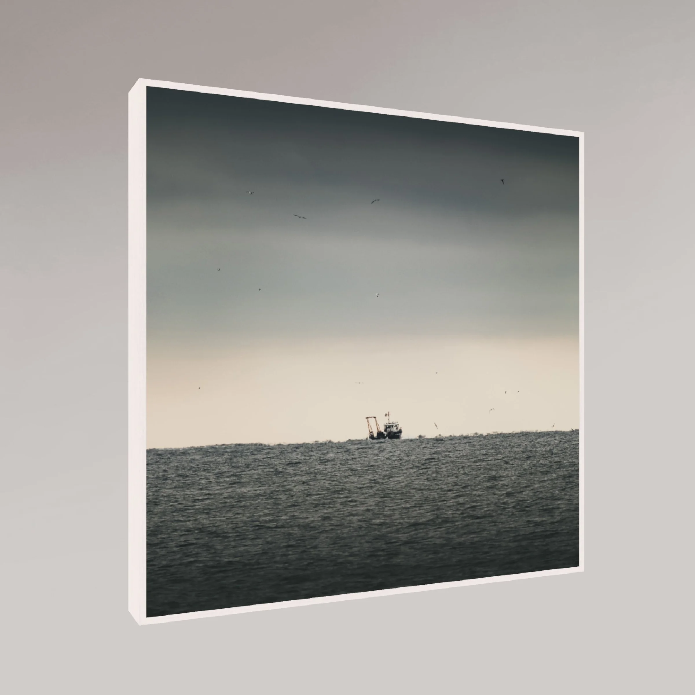 ocean photography print – Fresh Catch – MicroDose framed wall art