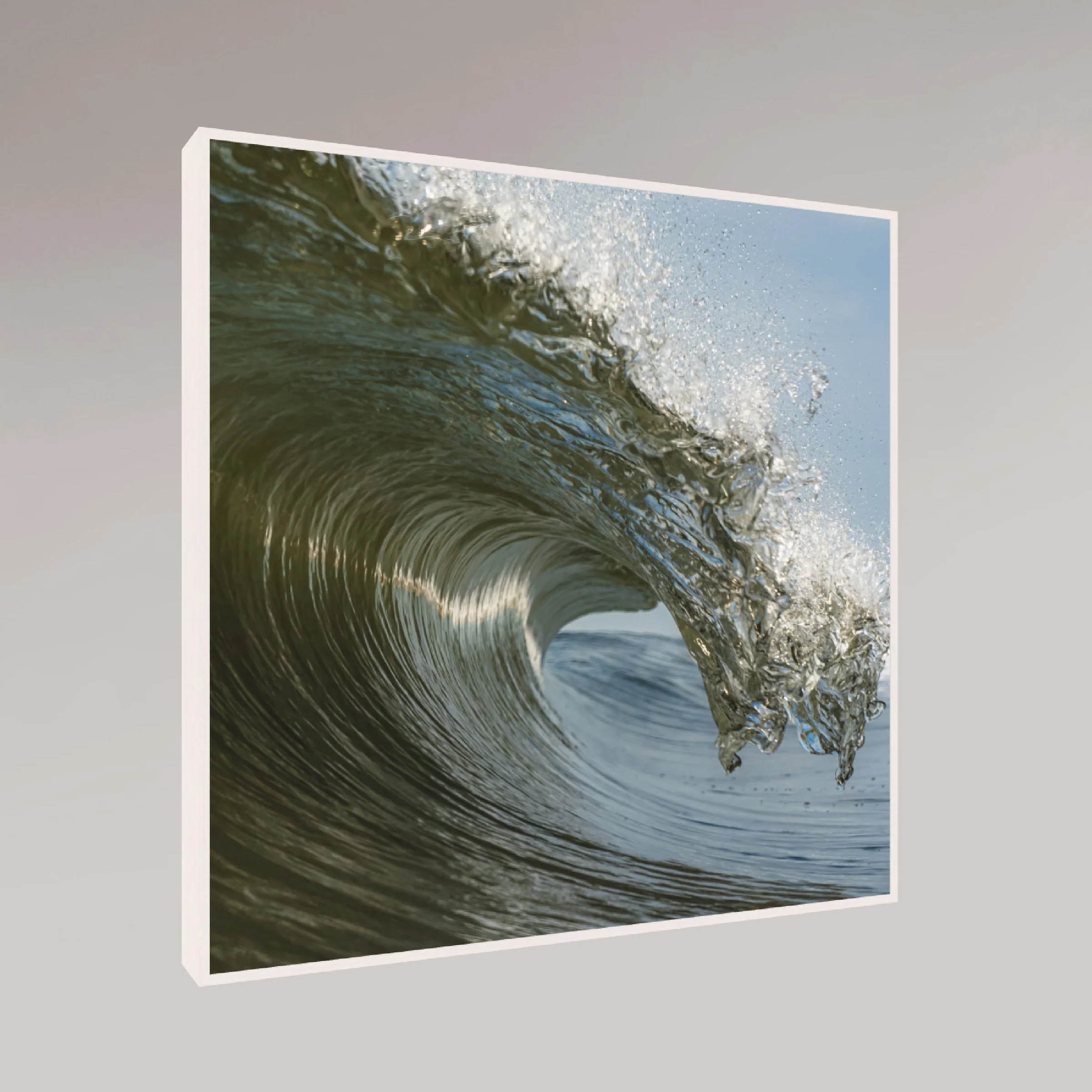 ocean photography print – Classical – MicroDose framed wall art
