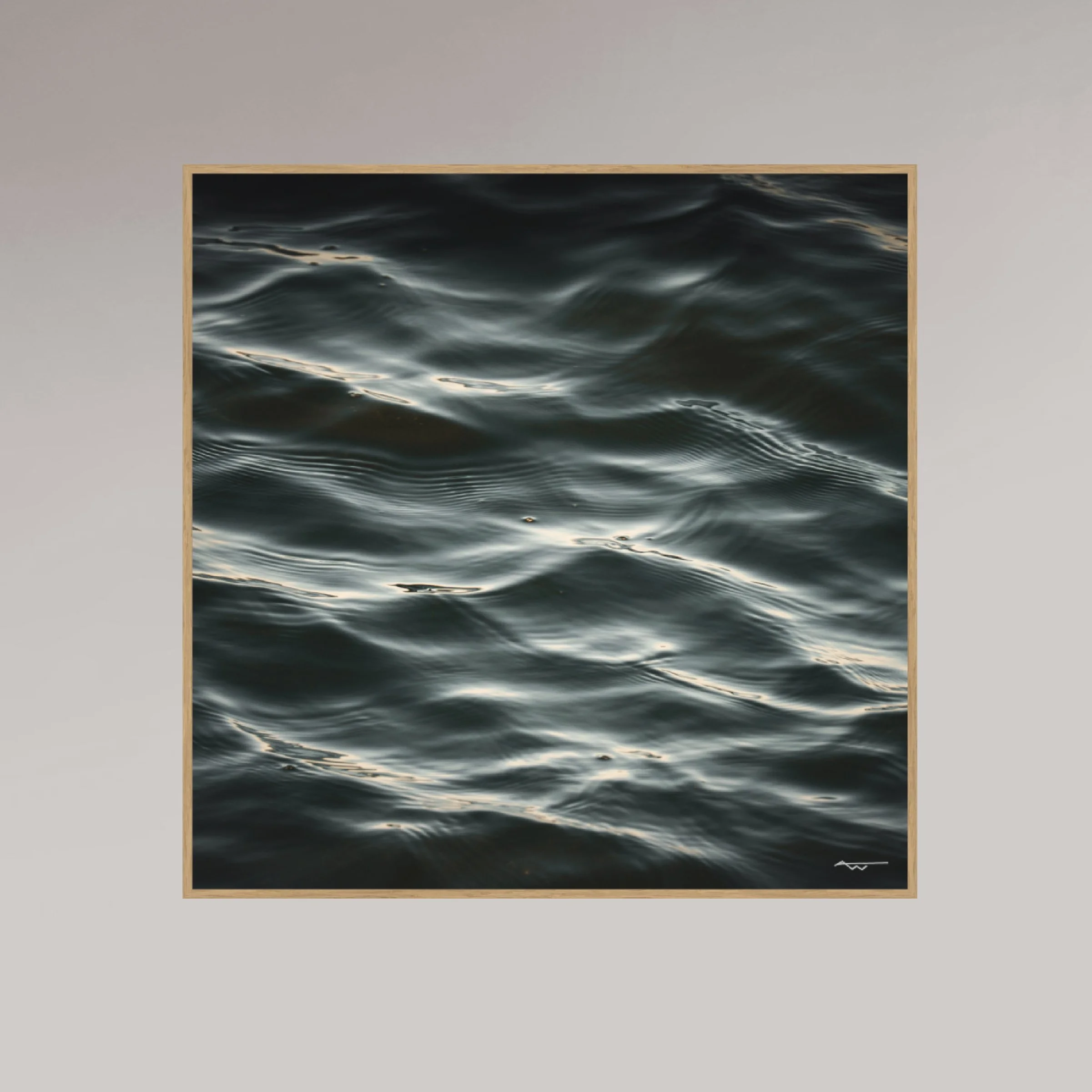 ocean photography print –Endless– MicroDose framed wall art