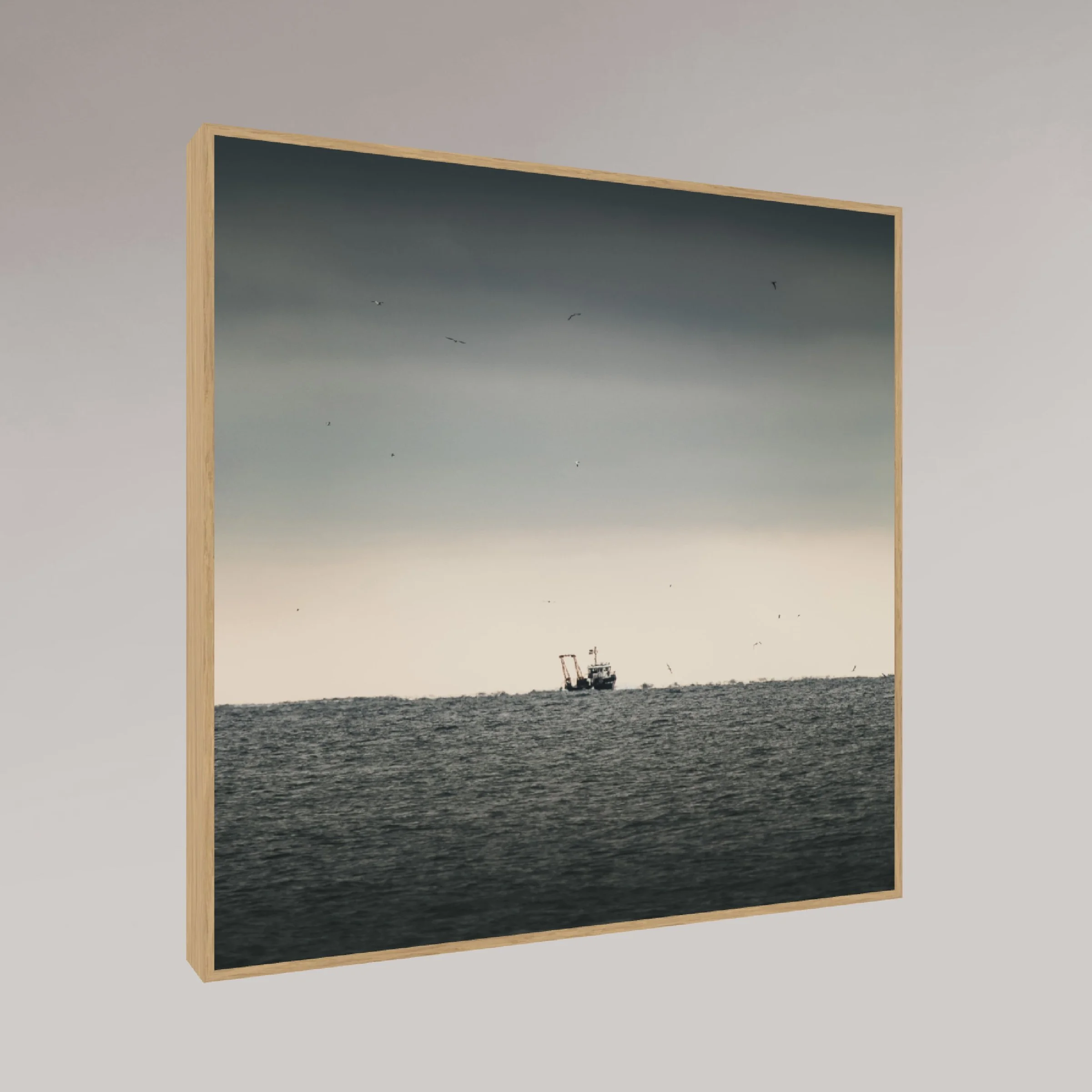 ocean photography print – Fresh Catch – MicroDose framed wall art