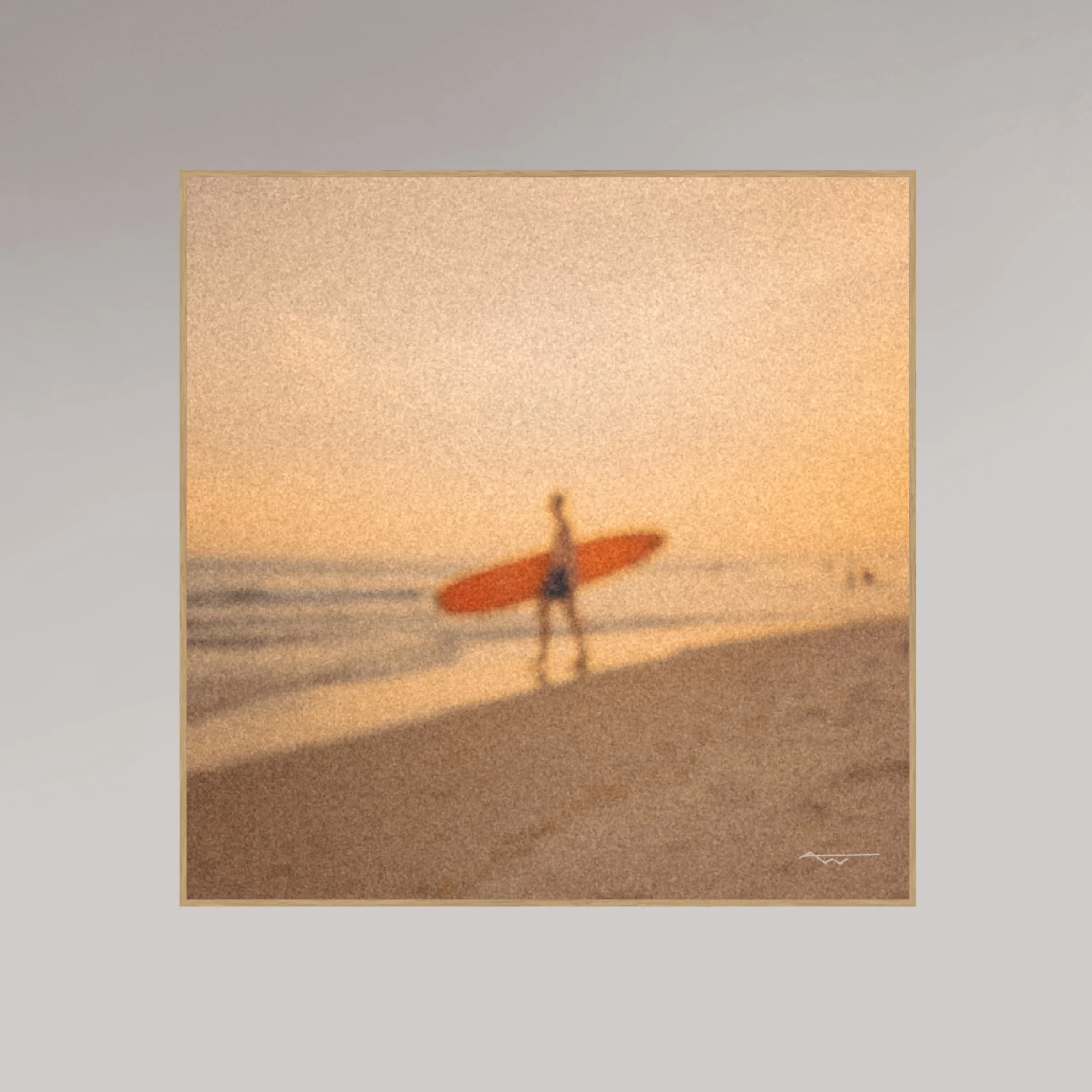 ocean photography print – Breathe – MicroDose framed wall art