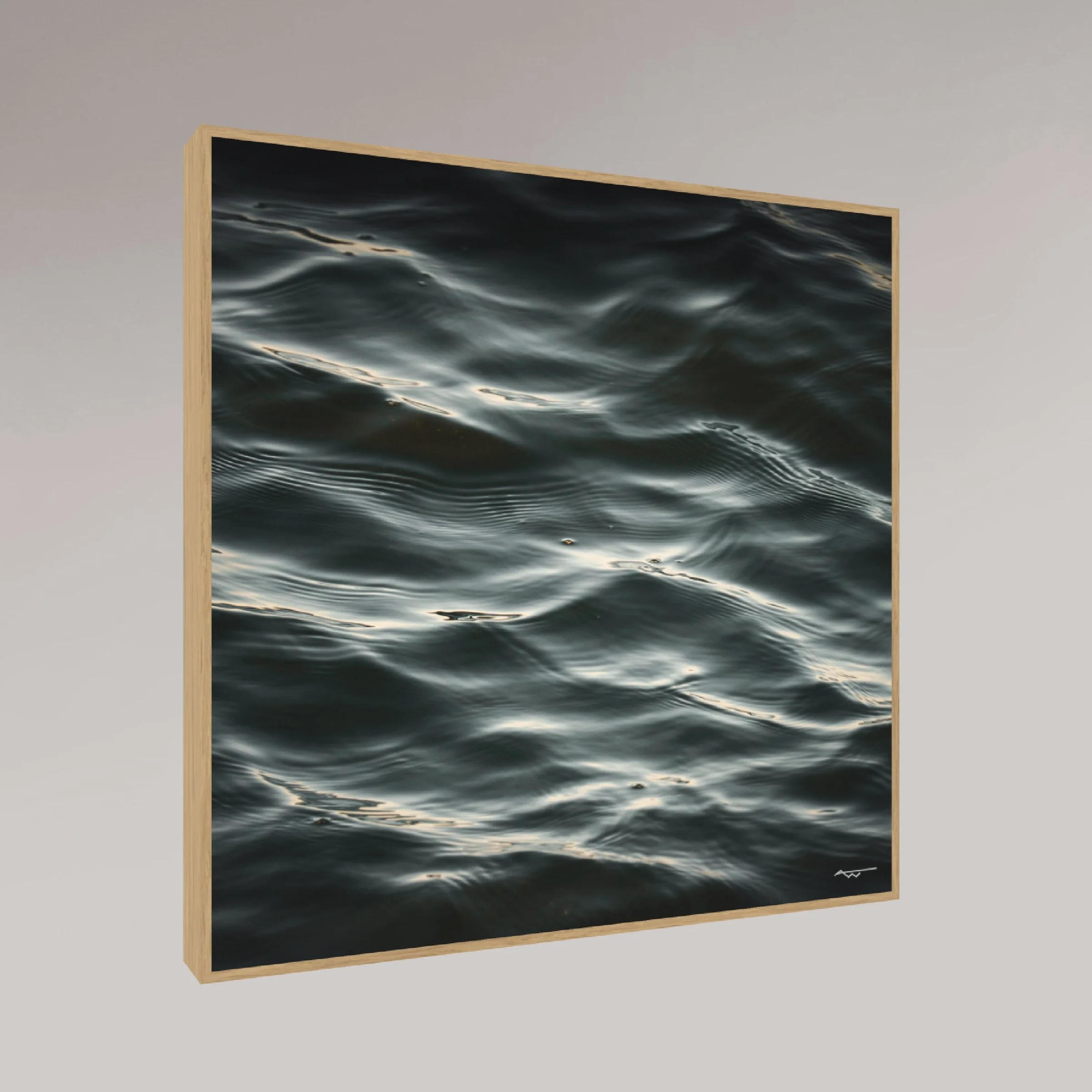ocean photography print –Endless– MicroDose framed wall art