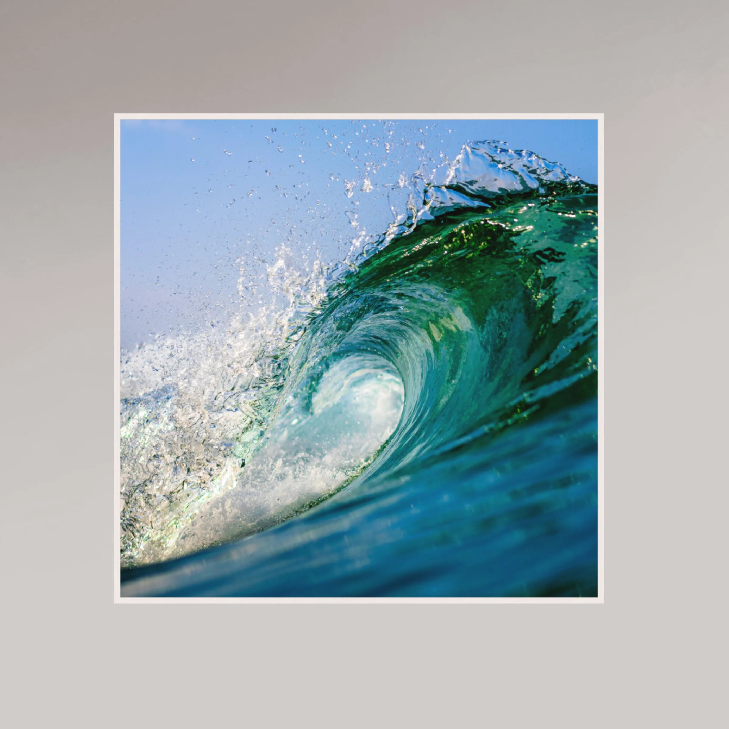 ocean photography print – Dreamin – MicroDose framed wall art