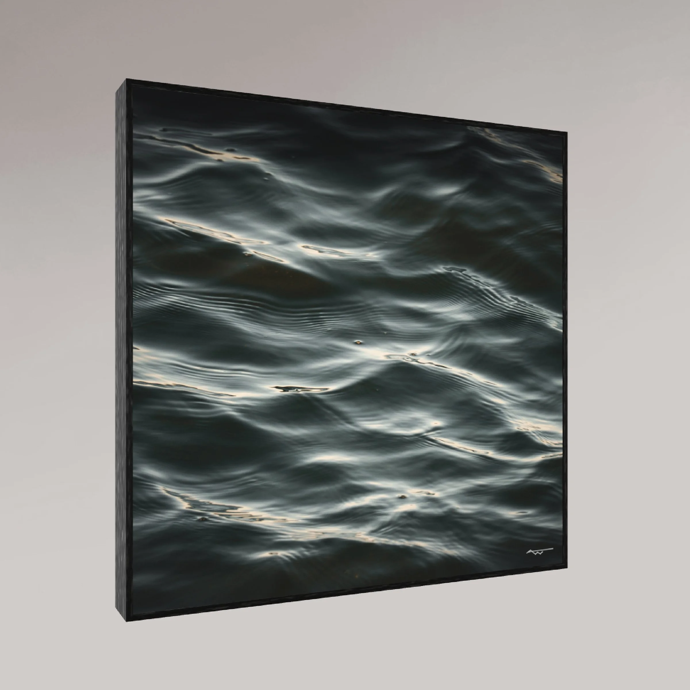 ocean photography print –Endless– MicroDose framed wall art