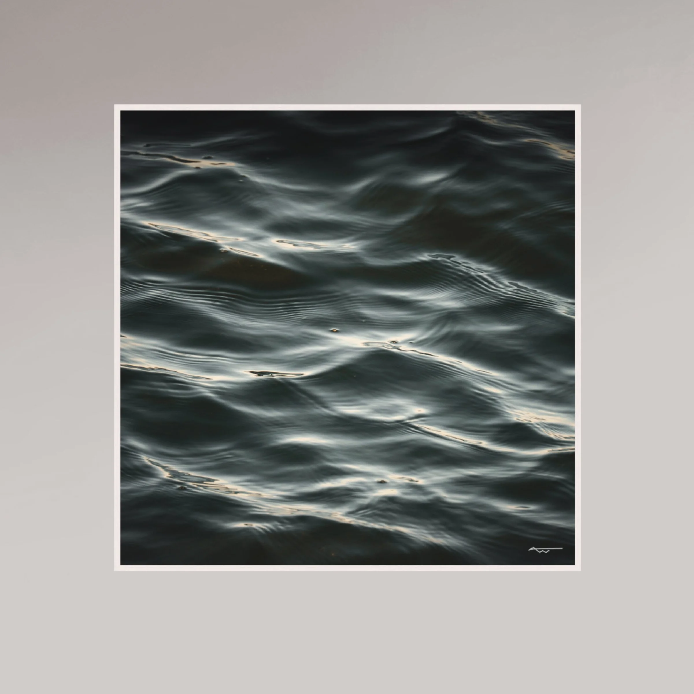 ocean photography print –Endless– MicroDose framed wall art