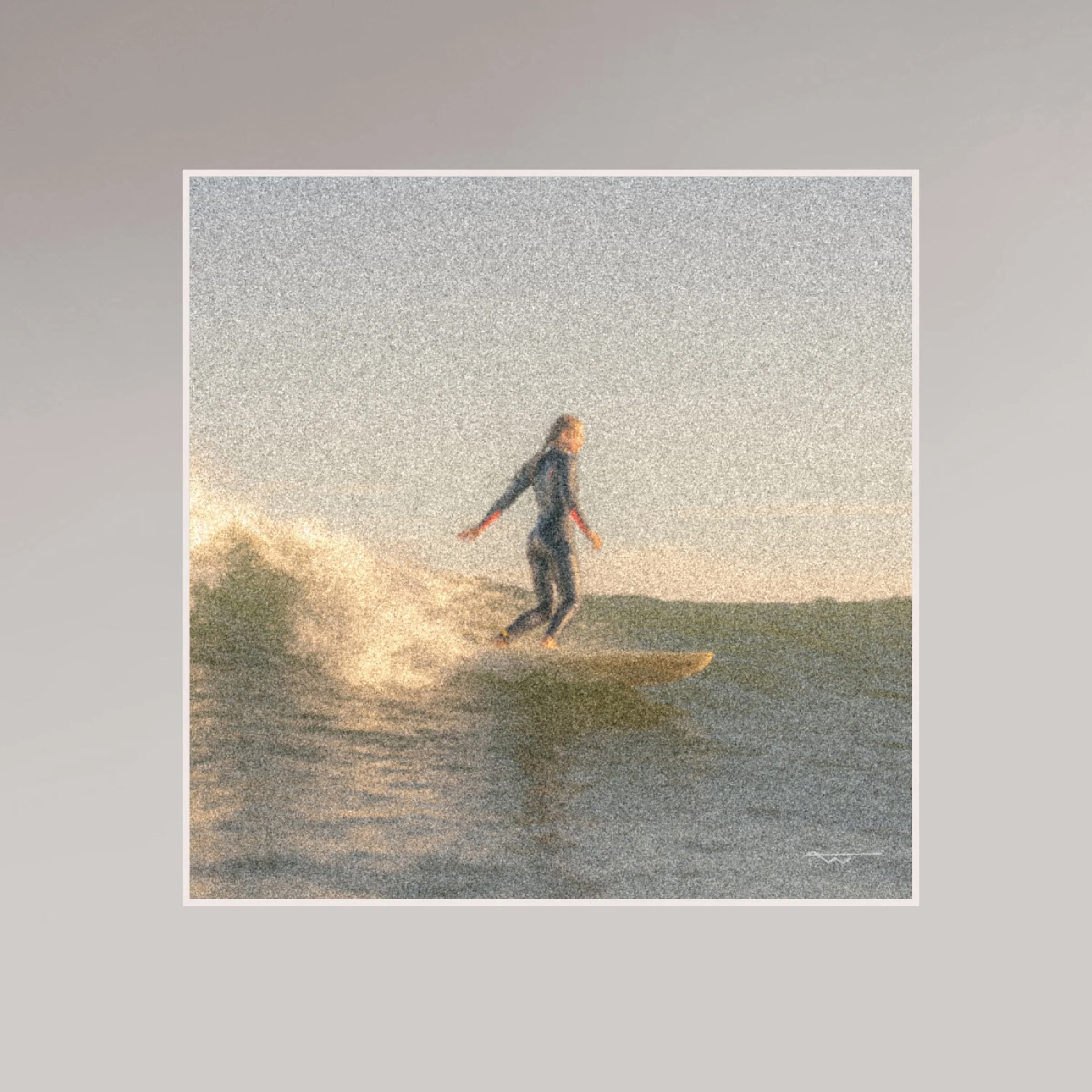 ocean photography print – Sing – MicroDose framed wall art