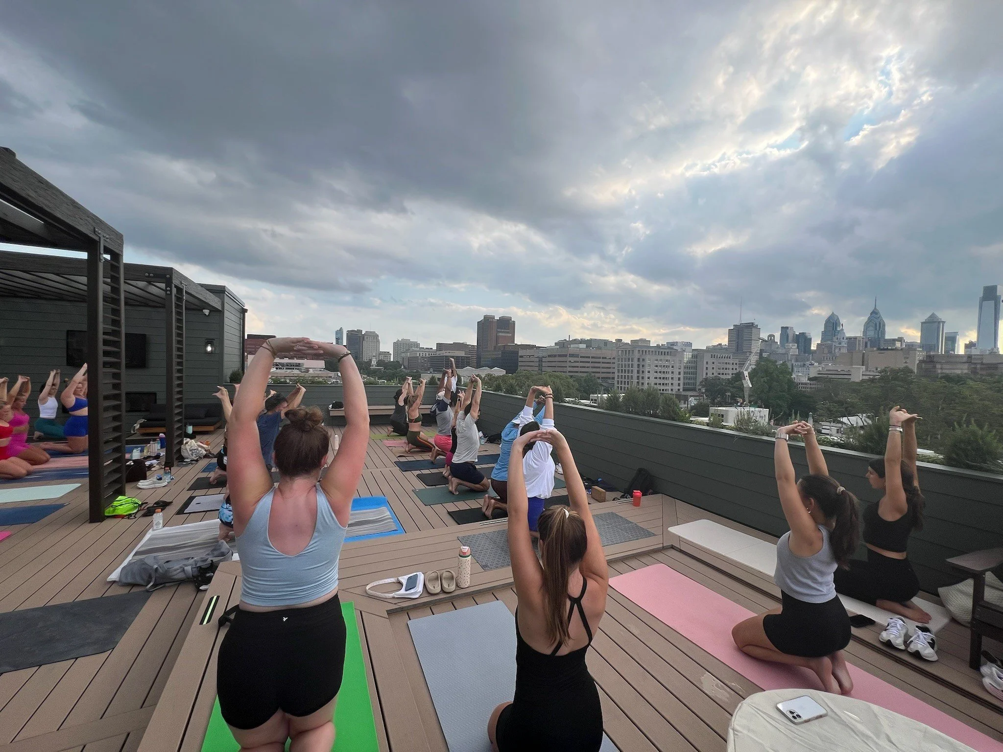 Rooftop Yoga