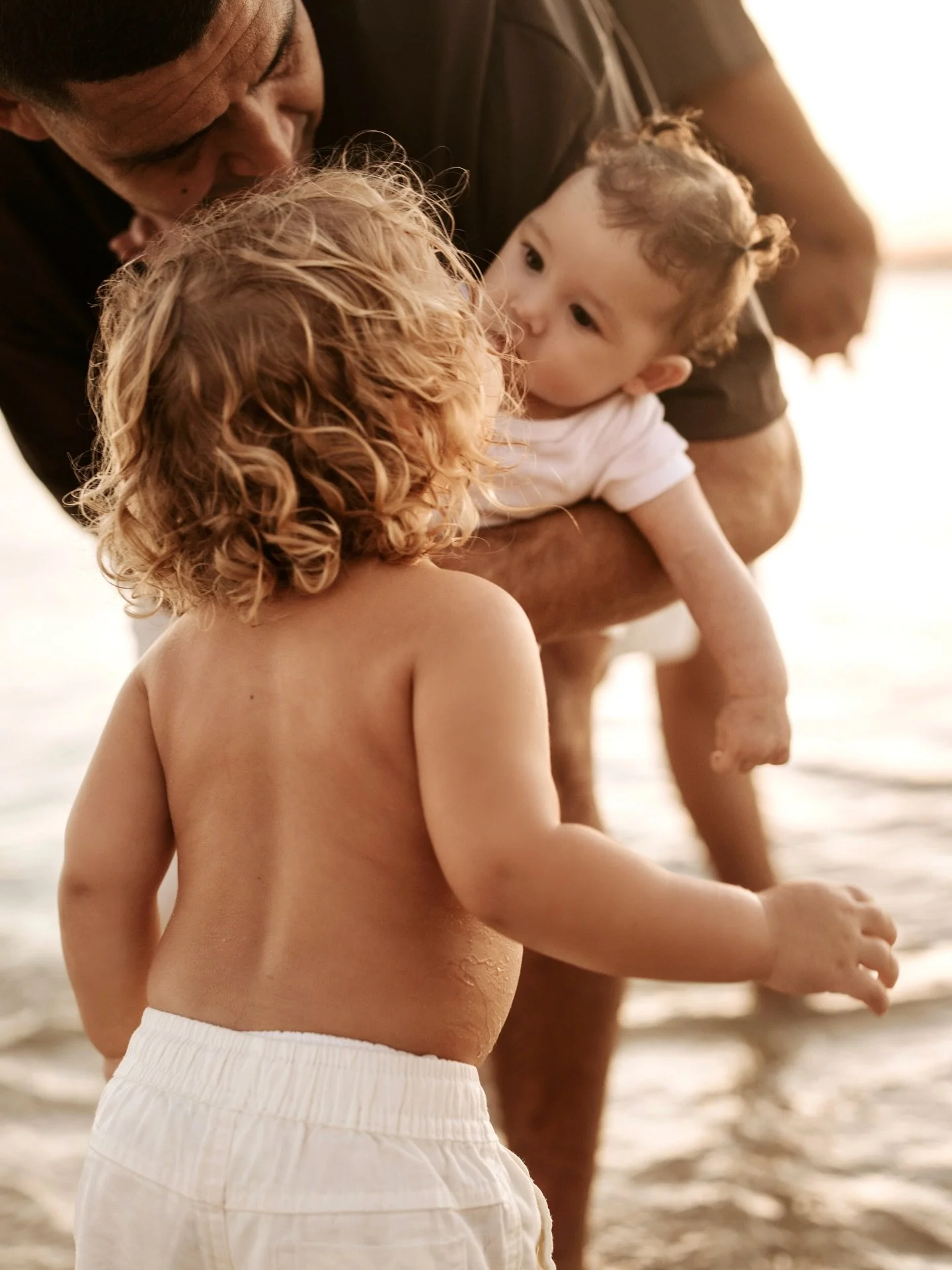Big sibling duties 🤍

A little unsure, a little curious, and already completely smitten. Navigating his new role one sandy step at a time.

Safe to say&hellip; the love is there, even while he&rsquo;s still finding his feet 🤍