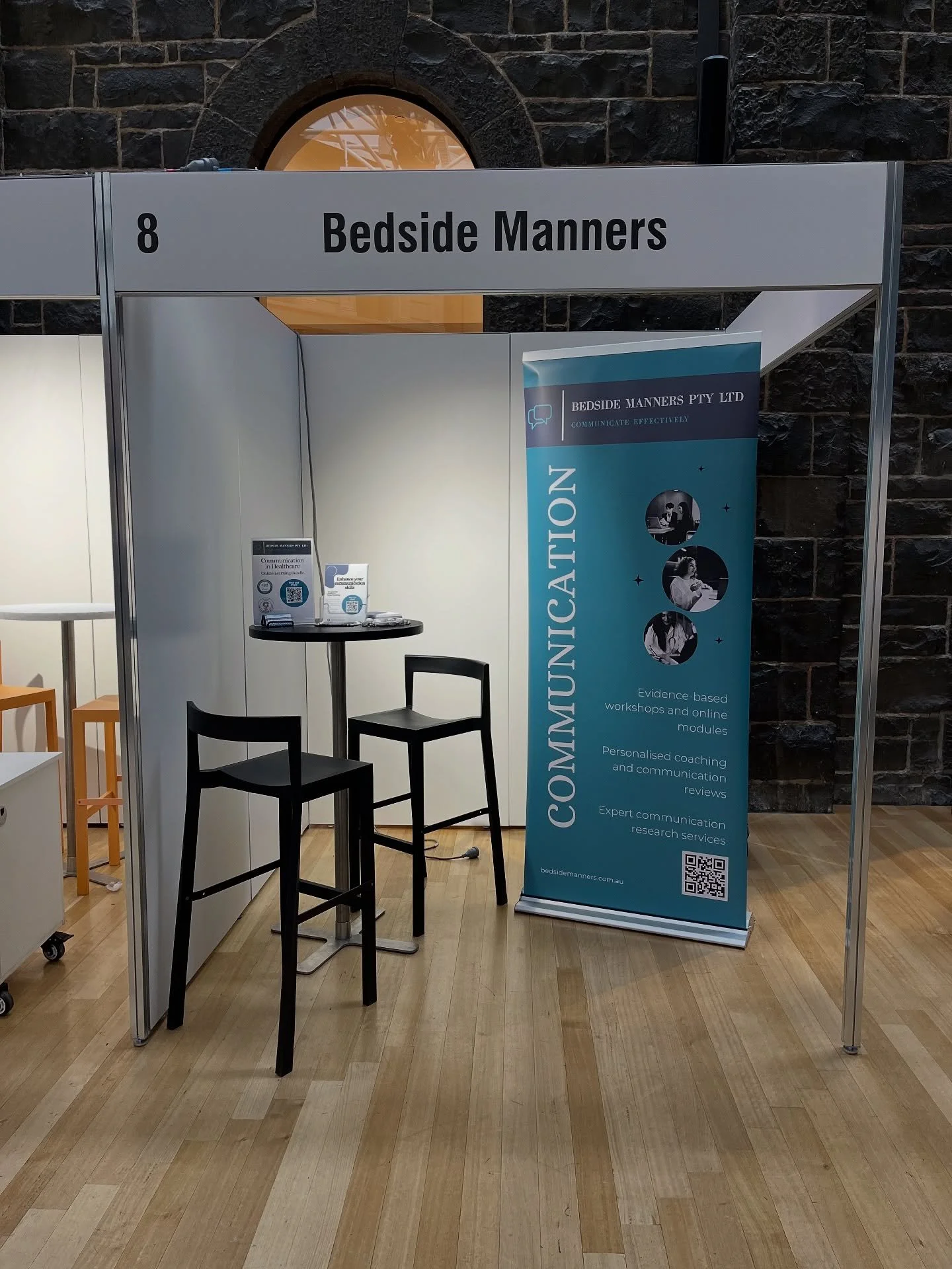 All set up and ready for tomorrow.