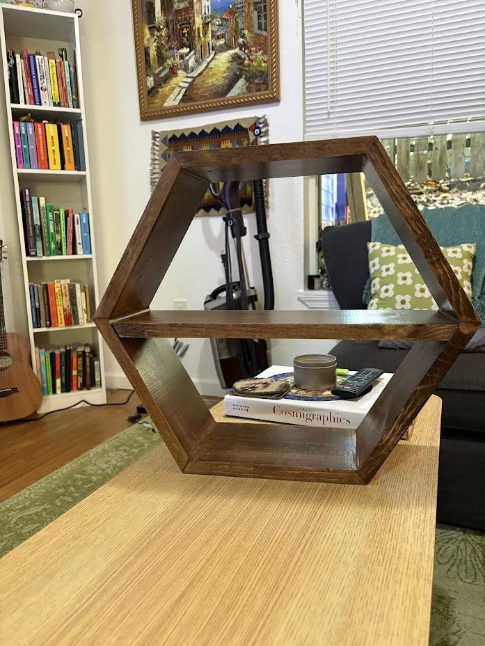 Custom shelf built as a gift 