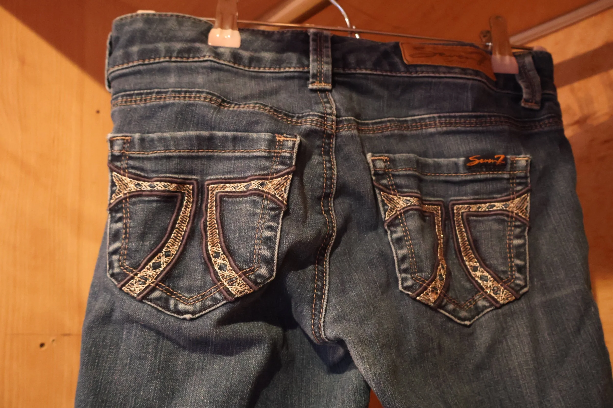 Seven Size 25 Denim Leggings