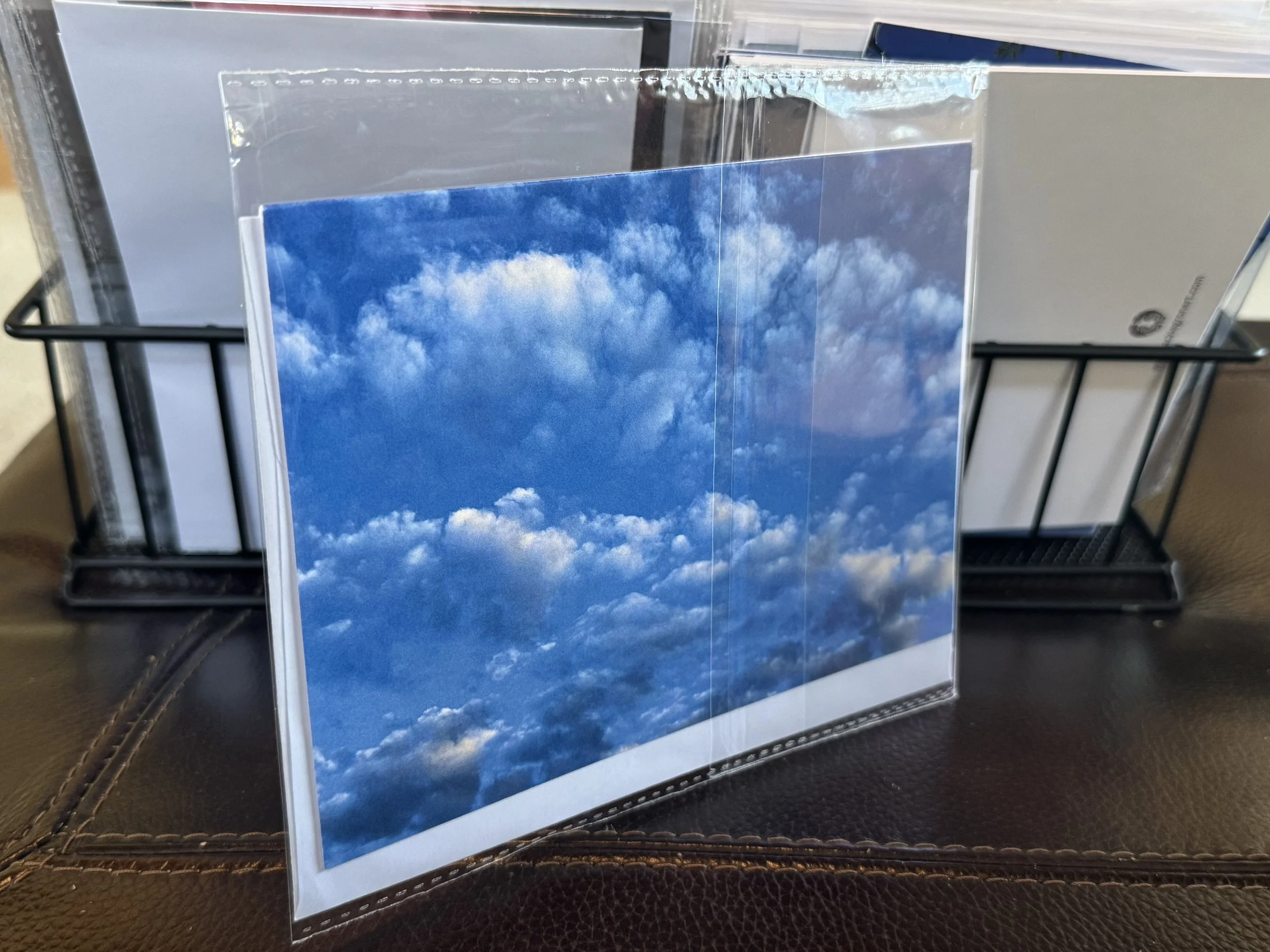 Clouds and Blue Sky 5x7 Postcard