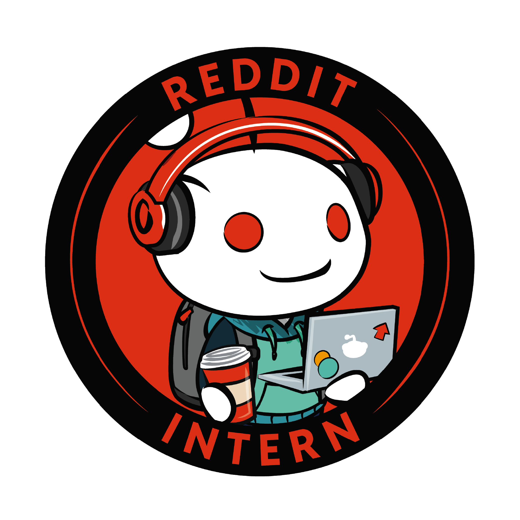 2022 Reddit Intern Badge Design