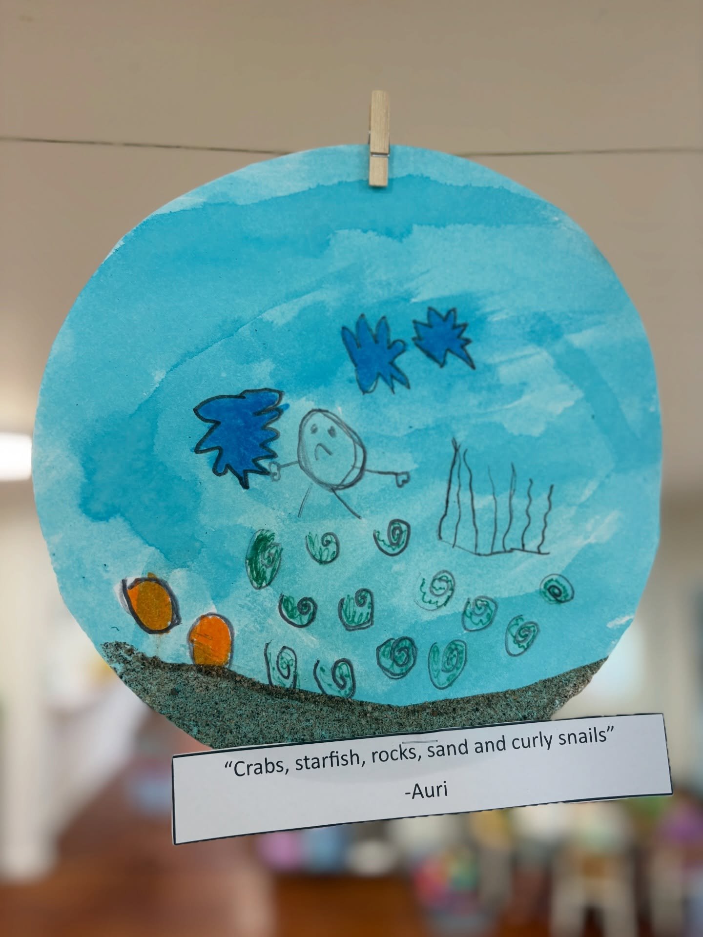 Over the last week or so we have been learning about rock pools and all the special creatures who live in them. What beautiful art work the children have created from their learning! 💚🦀🐚💚