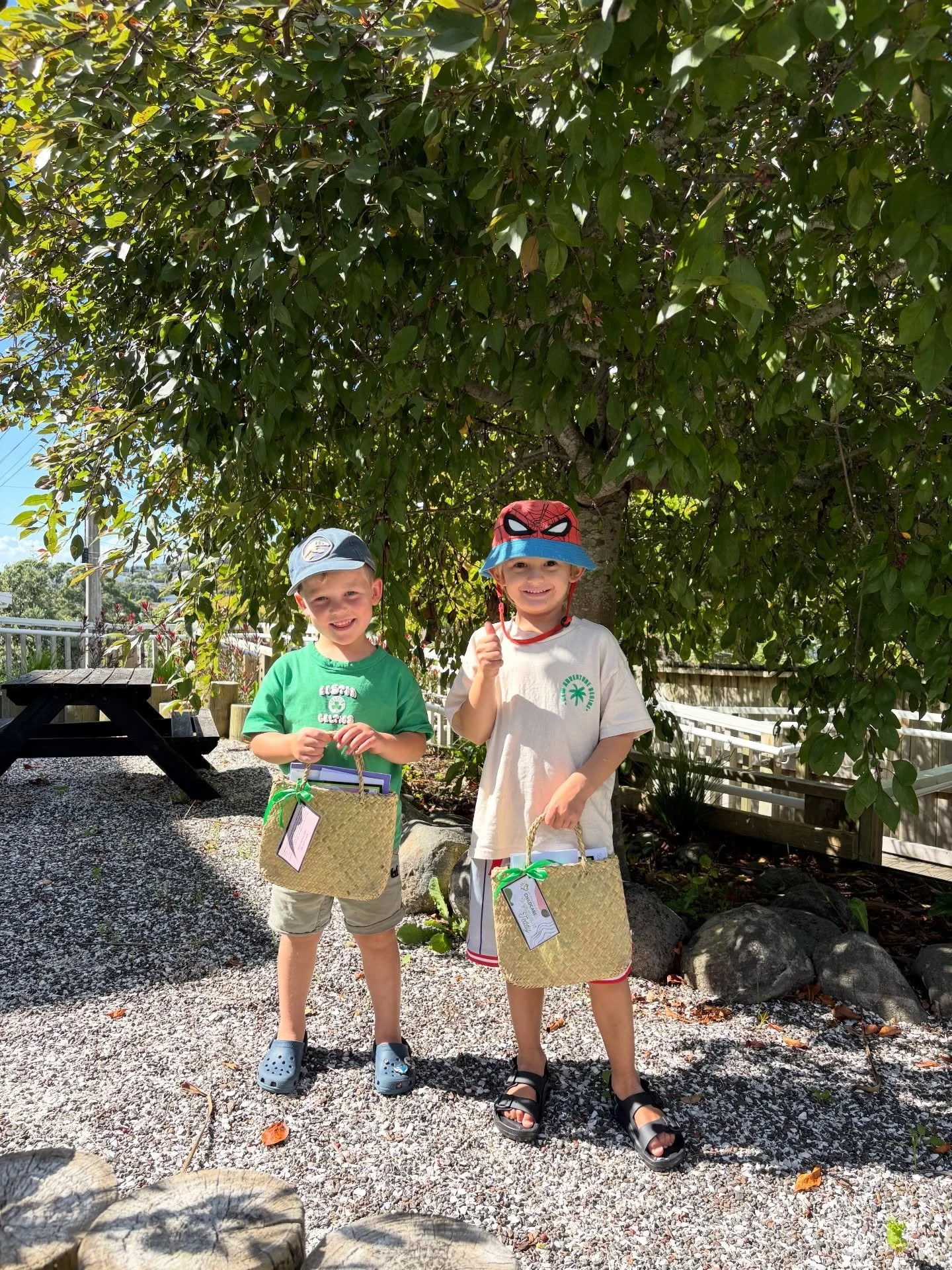 Congratulations to these two little mates who have graduated from MBCC today. 🎓🎉🎓 We will miss you boys such a lot as you head off to school. We can&rsquo;t hear about your adventures at school and we wish you all the best for your futures. We hav