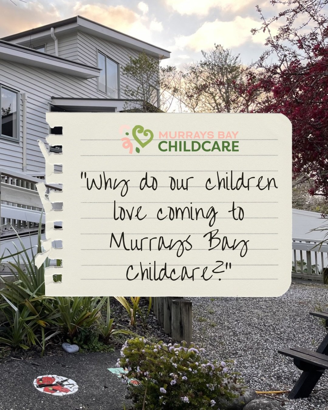 We asked our children why they loved coming to Murrays Bay Childcare&hellip; their responses reflect what we believe to be the true essence of childhood - play, friendships and nature. 💚💚💚