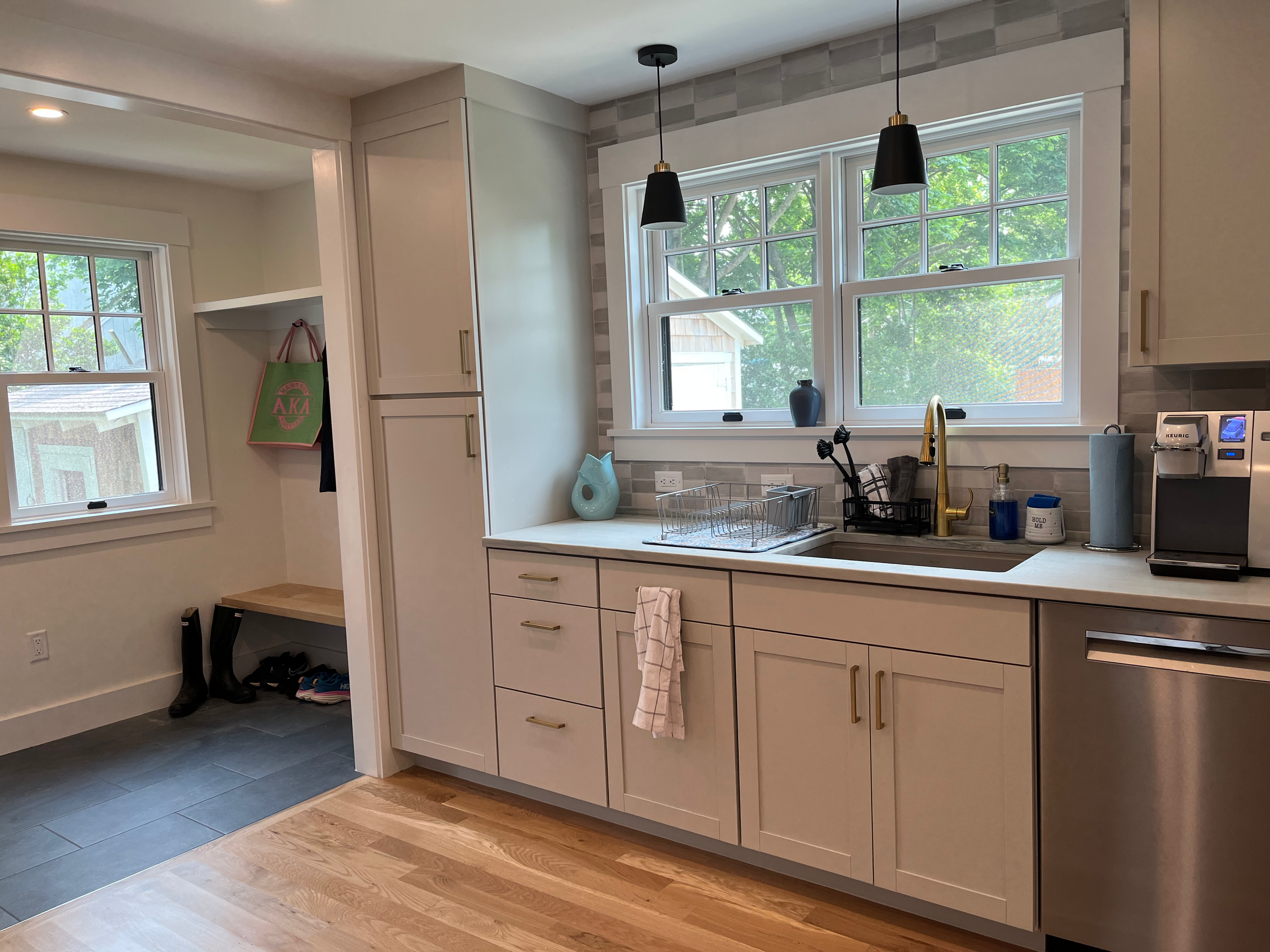 Kitchen and Mudroom