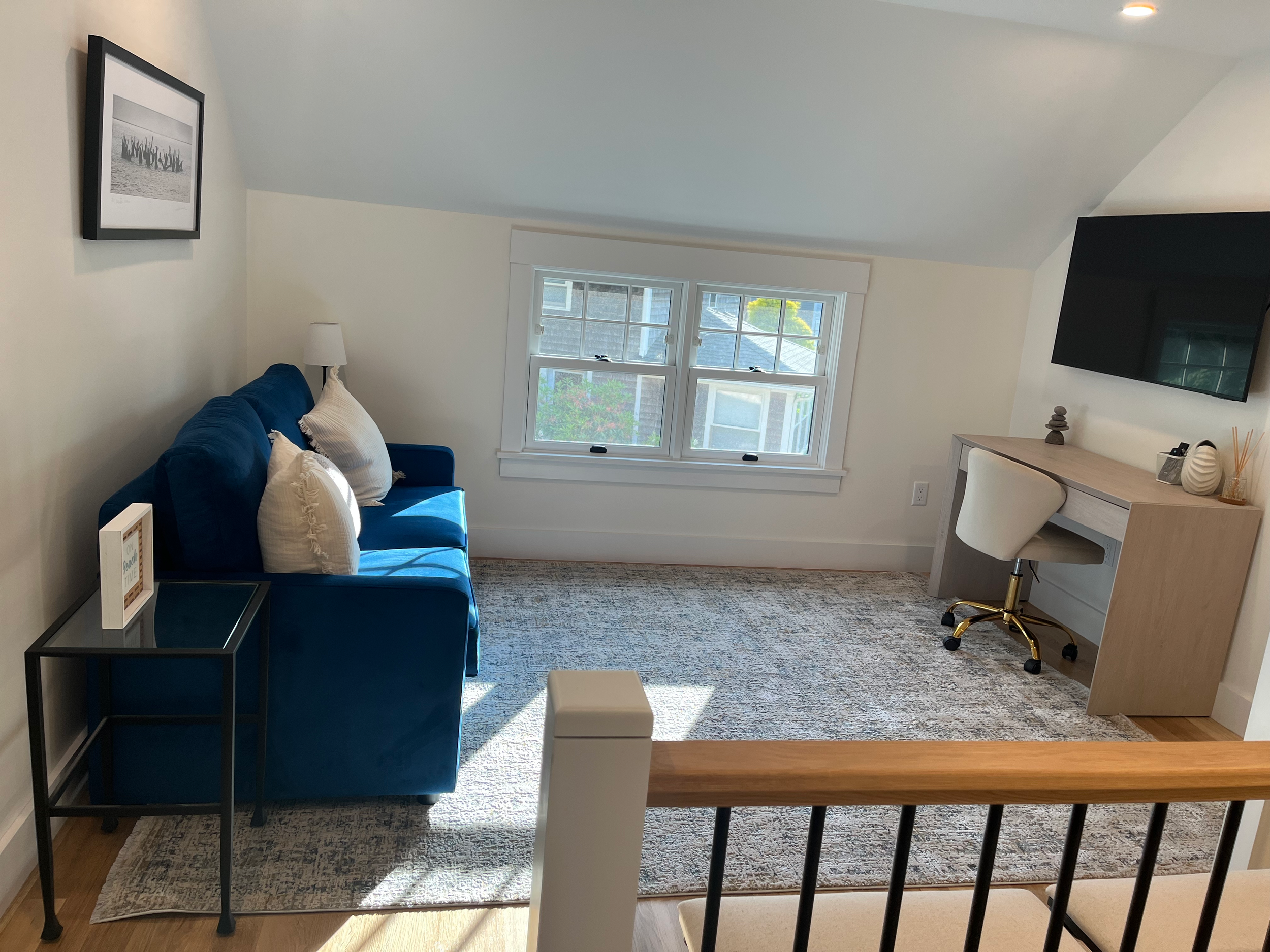 Office Loft with Sleeper Sofa