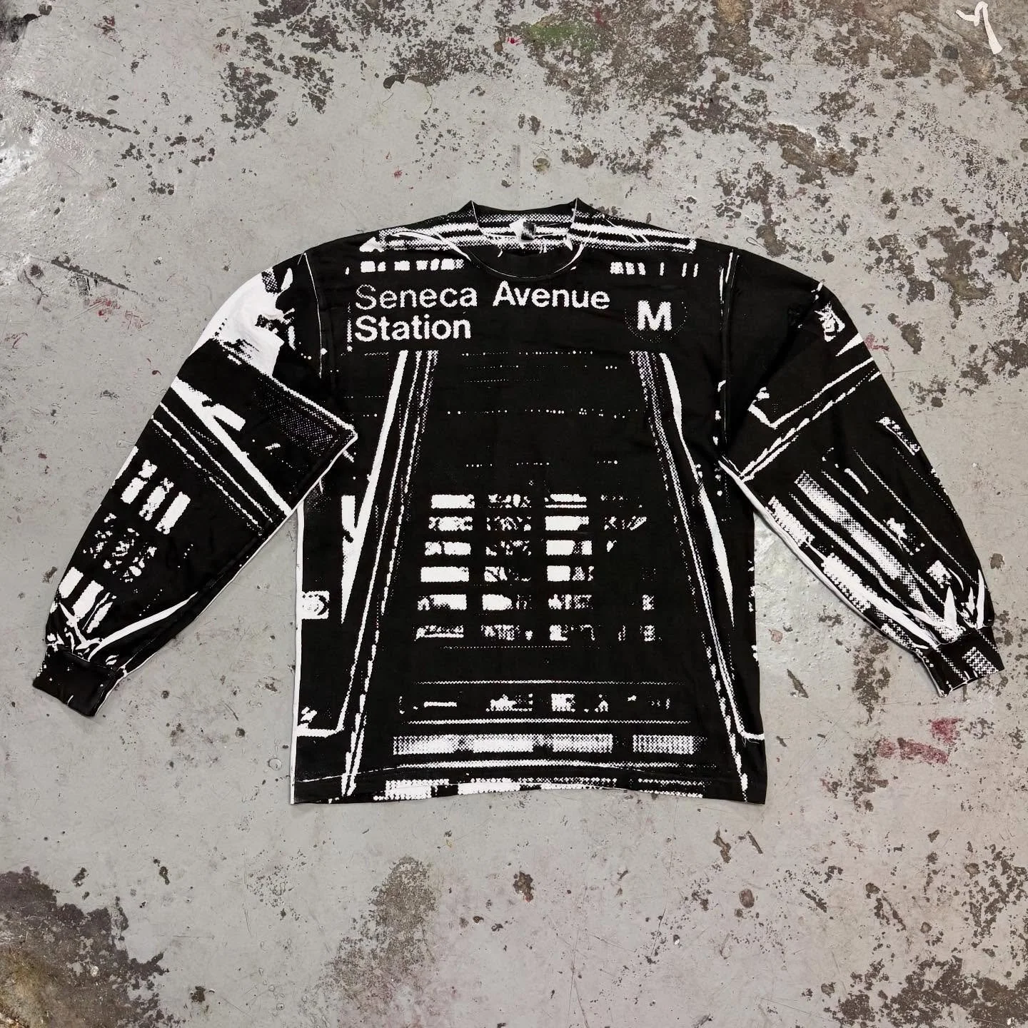 All over print SENECA AVE tee for @primerrebeldedeamerica 😤