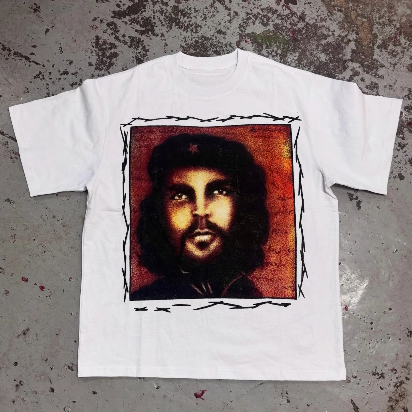 Oversized CHE tee for @primerrebeldedeamerica 😤✊🏽