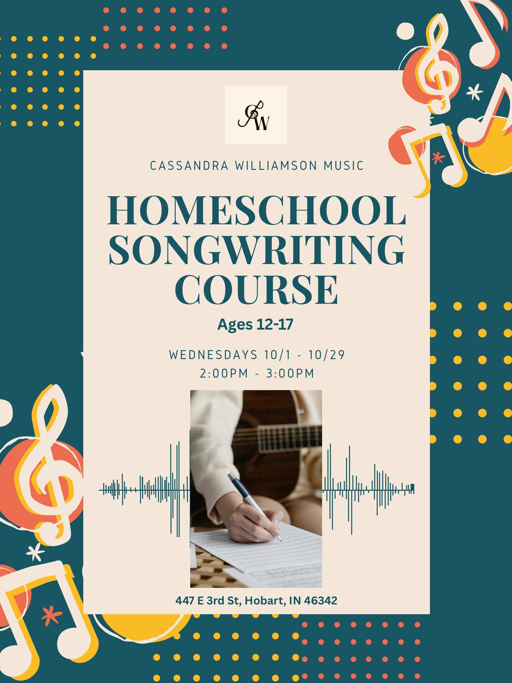 Homeschool Songwriting Course