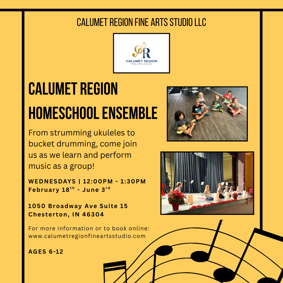 Spring 2026 Calumet Region Homeschool Ensemble