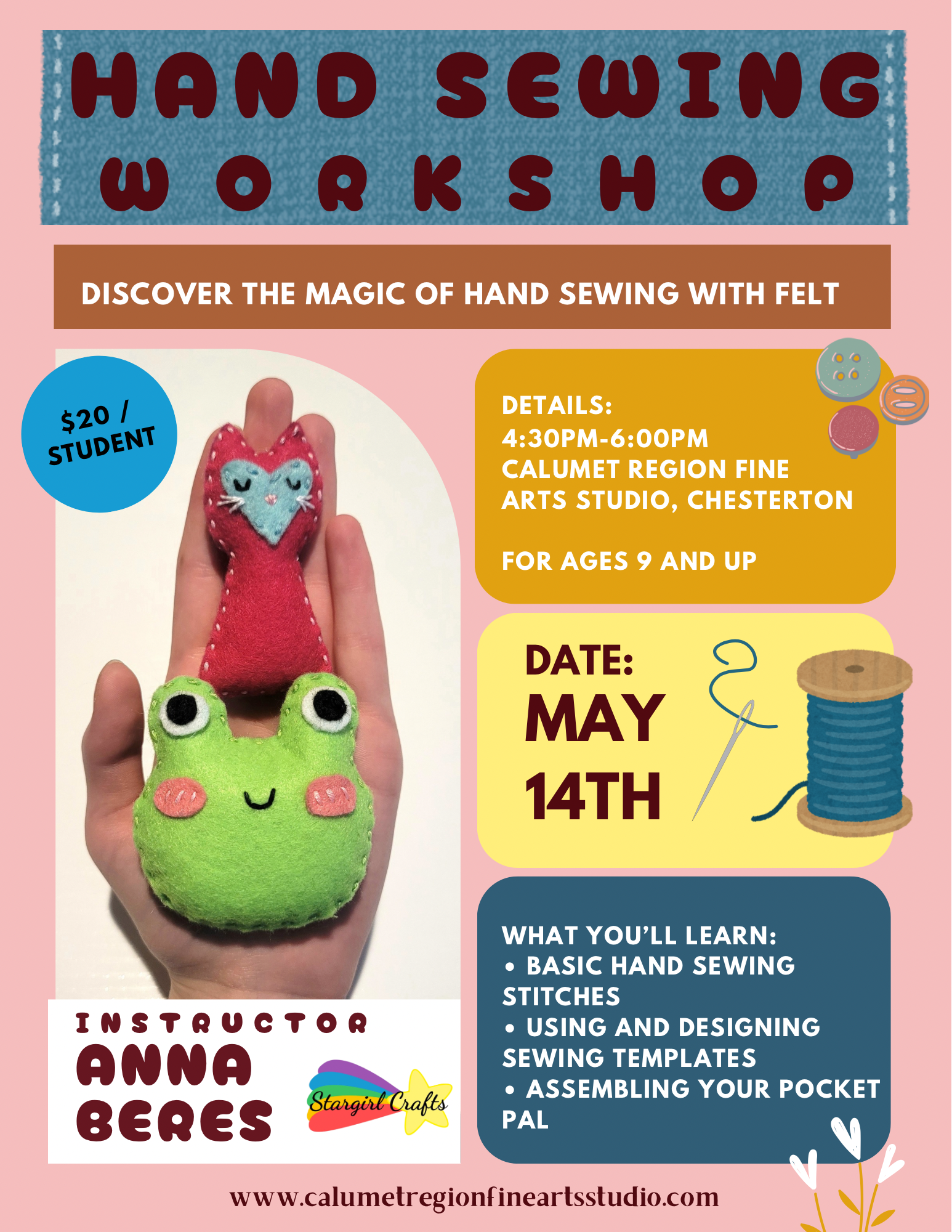 May Pocket Pals Class