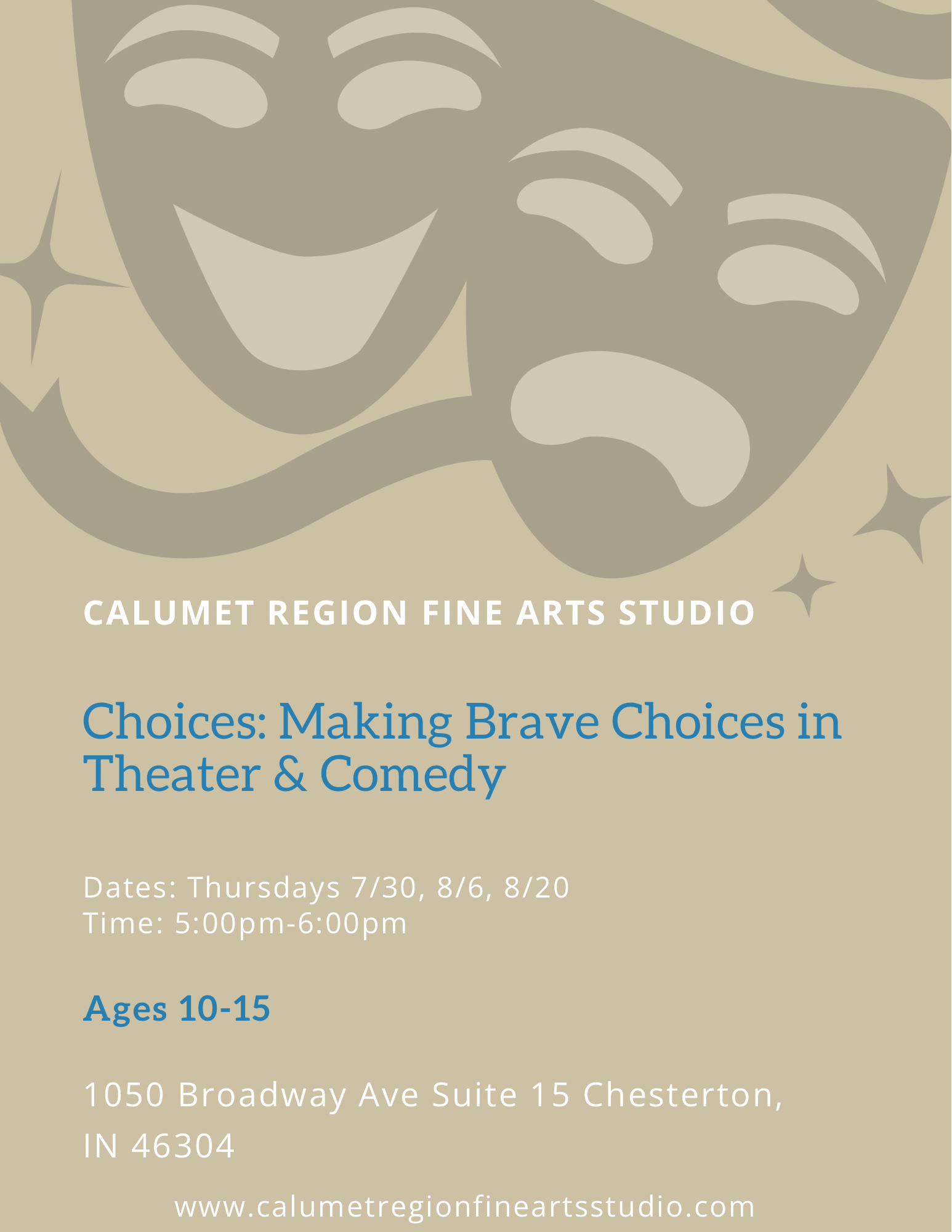 Choices: Making Brave Choices in Theater and Comedy