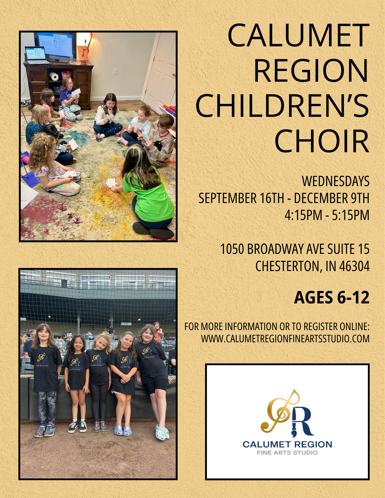 Fall 2026 Calumet Region Children's Choir