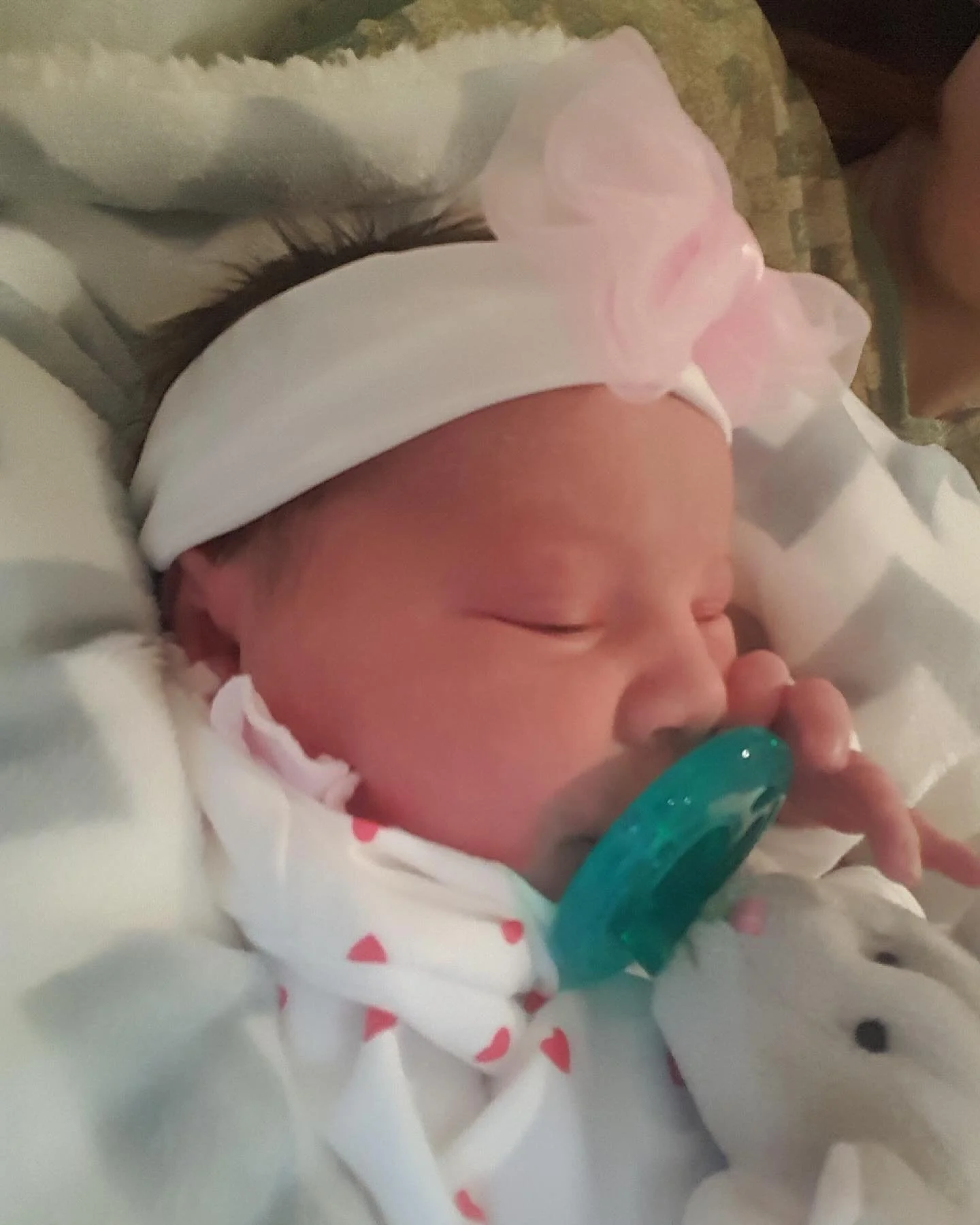 November 4, 2018 Kenna Joy came into this world as characteristic of her &hellip; not following &lsquo;our schedule&rsquo; and her own timing😂. Shannon cared for her so tenderly and as she placed Kenna Joy into my arms I beheld Gods wonder and his m