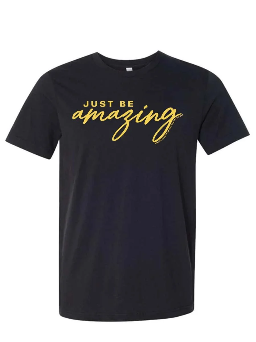 just be AMAZING - GoldonBlack.jpg