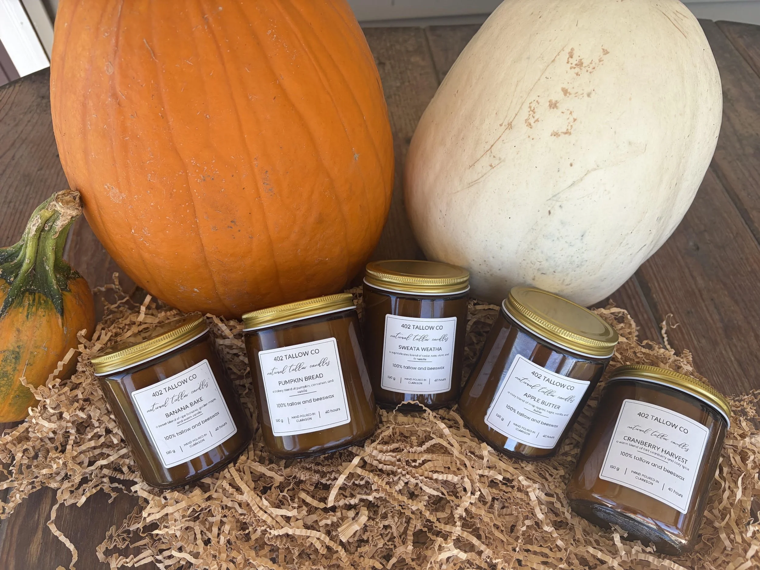 Tallow + Beeswax Candles