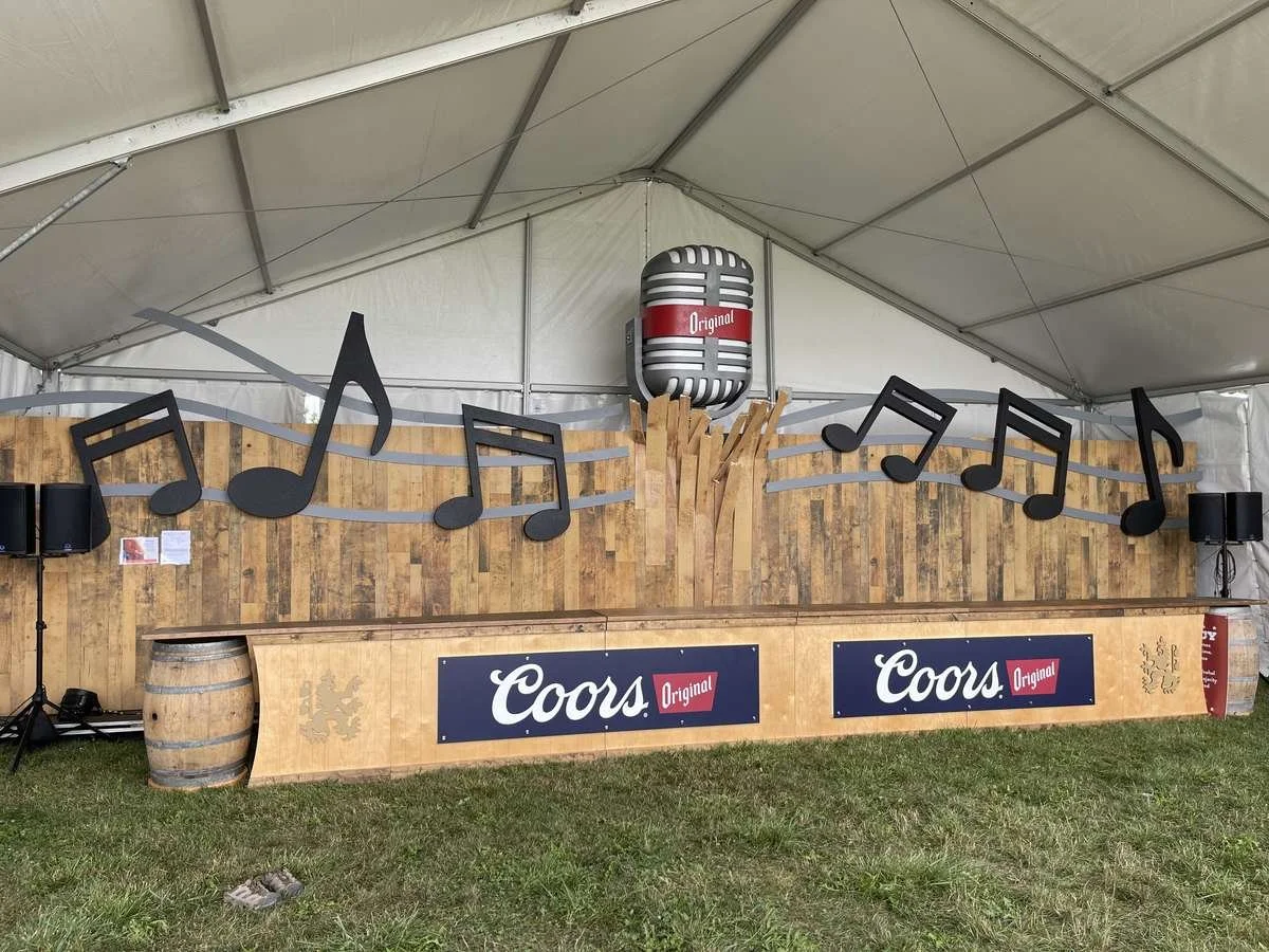FABRICATION OF EVENT ASSETS - BOOTS AND HEARTS 