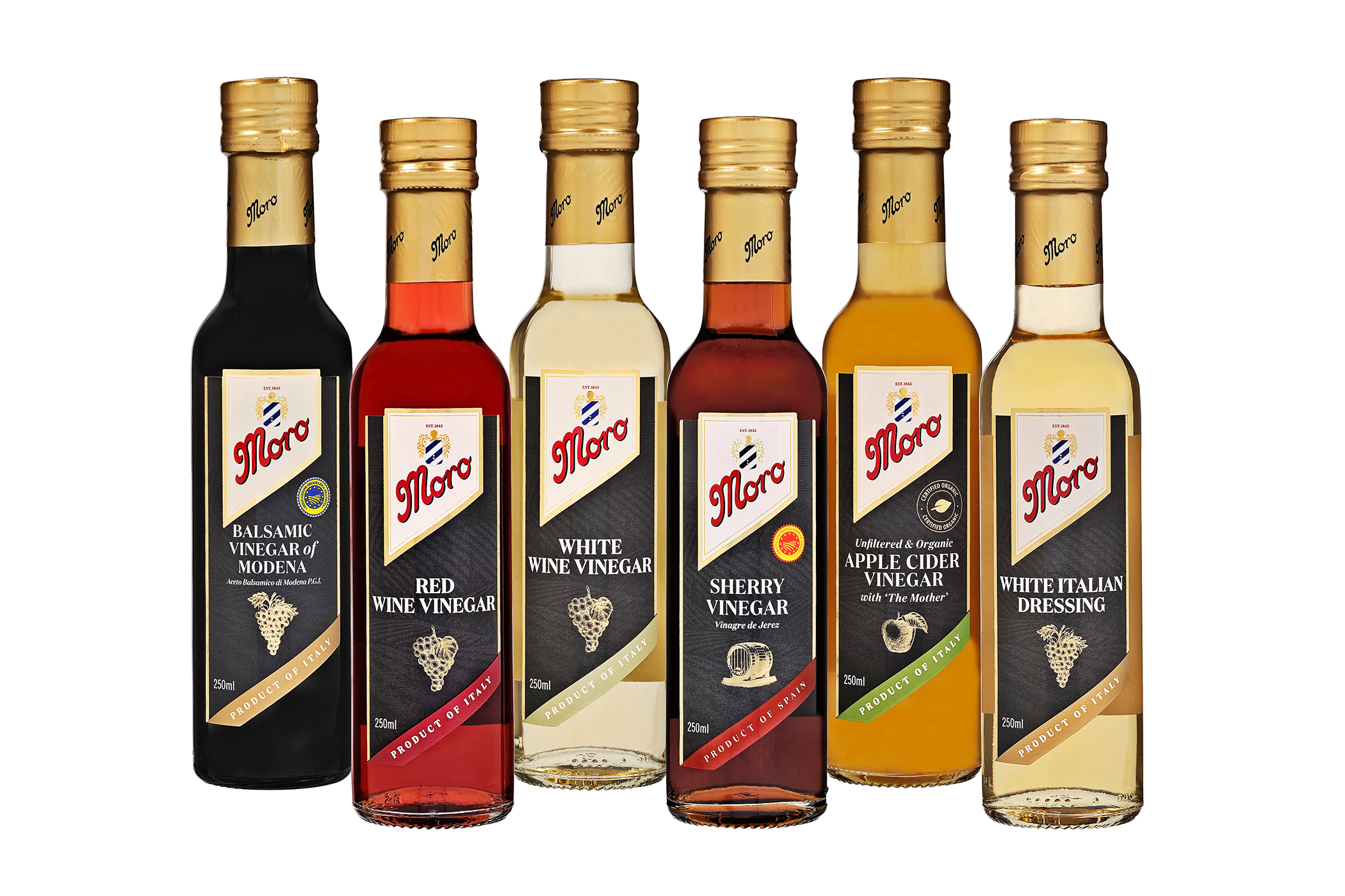 Label Design - Vinegar Bottles
