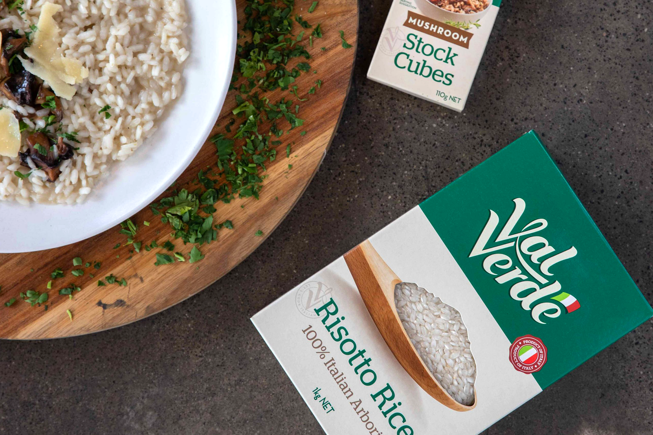 Packaging Design for Val Verde – Italian-Inspired Product Range