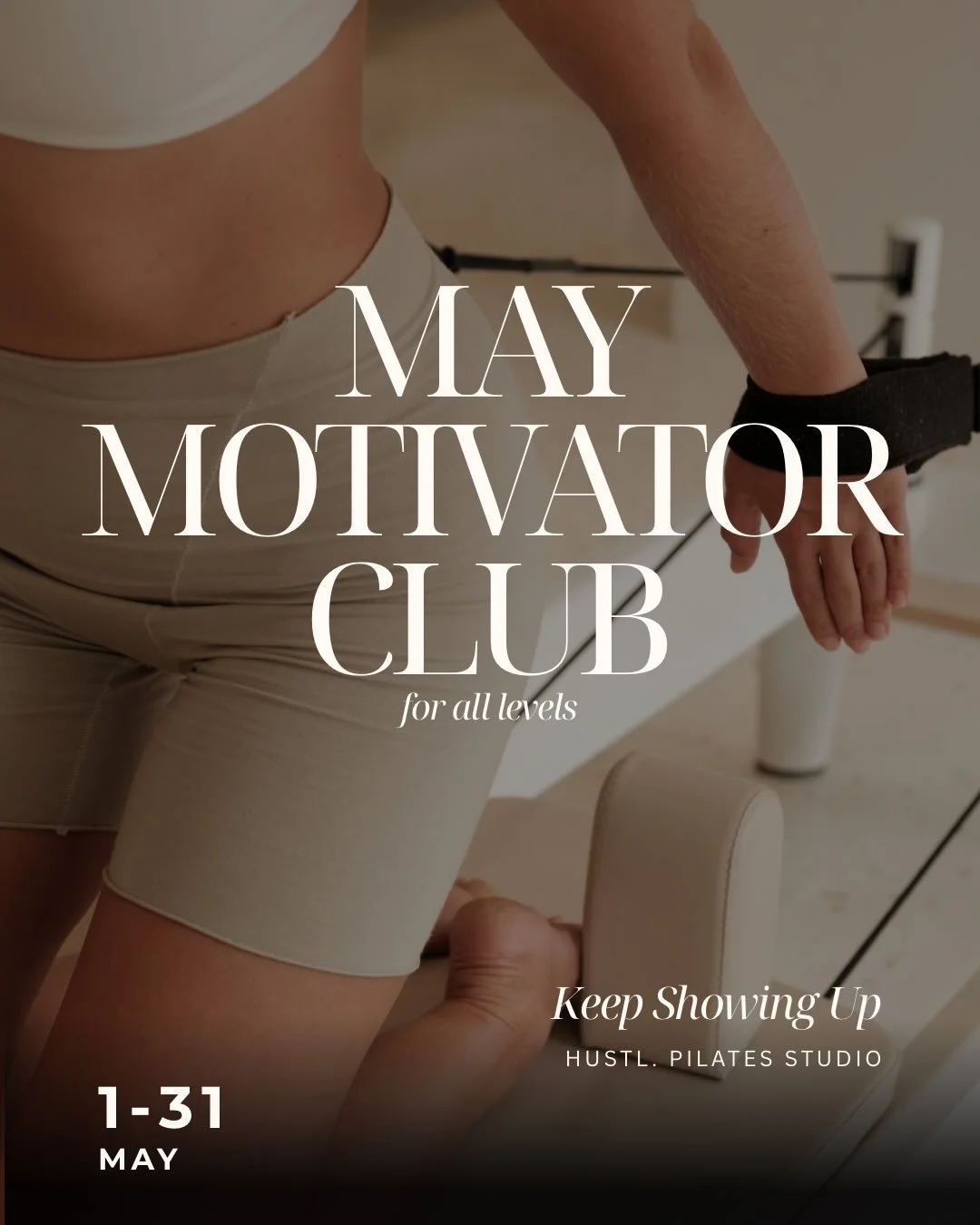 MAY MOTIVATOR CLUB 👊🏽

Your little nudge to stay consistent this May. If you&rsquo;ve been wanting to get back into a routine, try a new challenge or just have something to keep you accountable.. this is it.

Spots are open now, just make sure you&