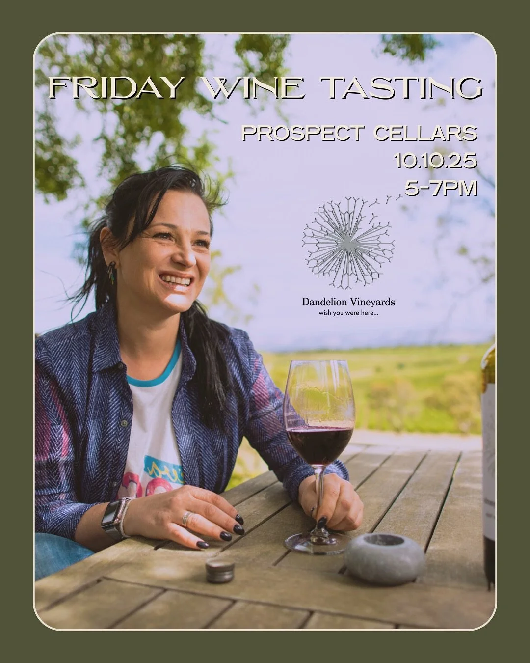 🍷 FRIDAY WINE TASTING AT THE PH&amp;C 🍷
🕔 5&ndash;7pm 
This week we&rsquo;re joined by  @dandelionvineyards &mdash; a fusion of old vineyards, a young winemaker, and a few good mates chasing the magic of great wine. ✨

Their wines are crafted from