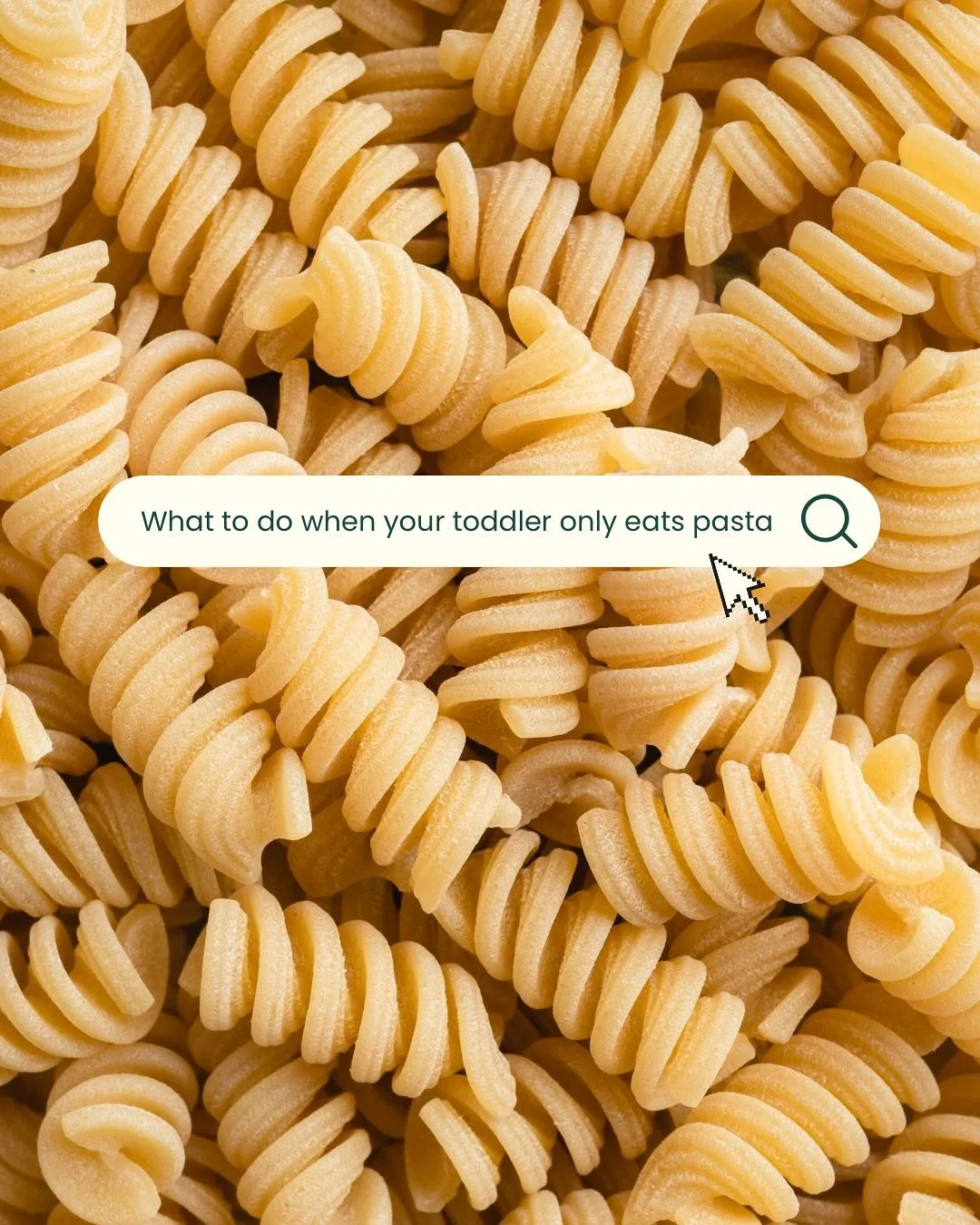 Is your toddler going through their &ldquo;pasta or nothing&rdquo; phase? 🍝 
 You&rsquo;re not alone. Pasta is often a &ldquo;safe&rdquo; food for toddlers, especially during developmental leaps, illness, teething, or just&hellip; life. Instead of r