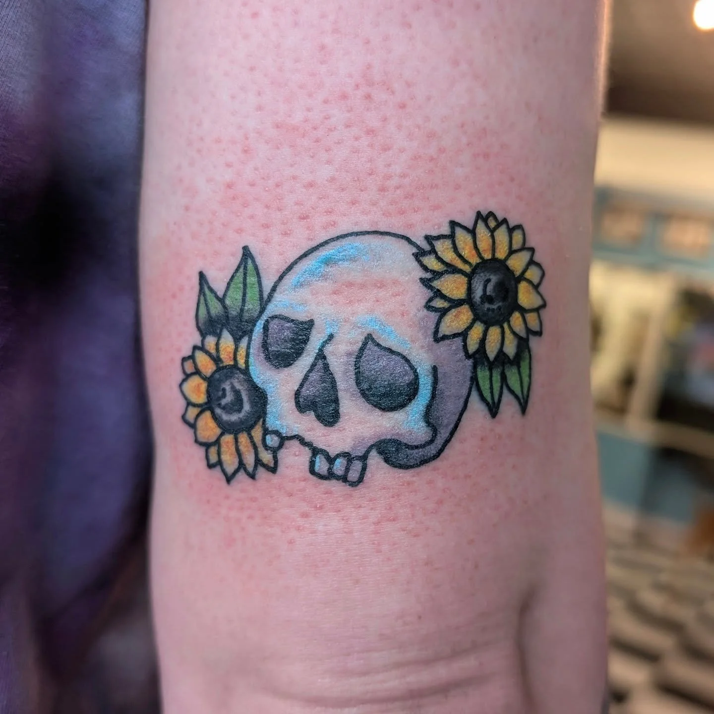 Spooky scary skeleton 💀 
.
.
#traditionaltattoo #tattoodesign #tattoo #trad #traditionalflash  @rosebanktattoo