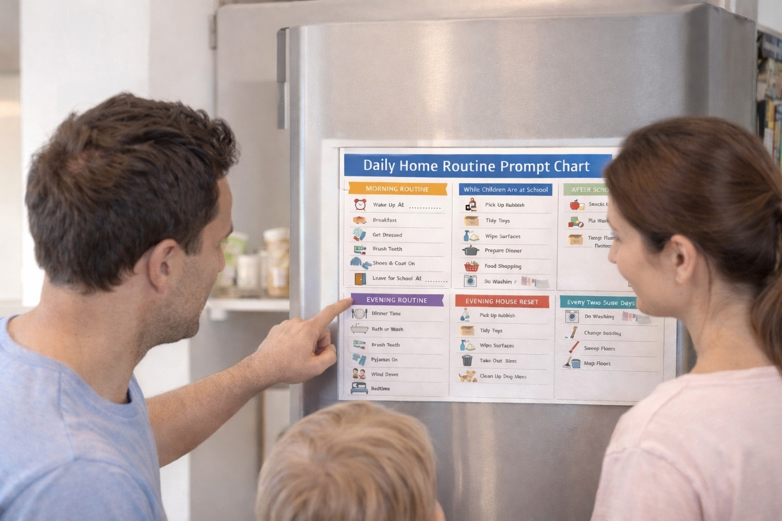 When Routines Feel Overwhelming: Why Visual Prompts Can Support Families
