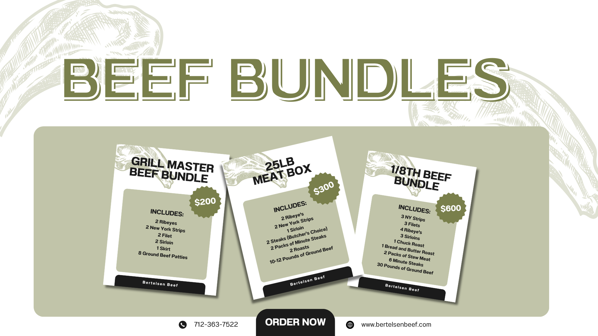 Bertelsen Beef Bundle