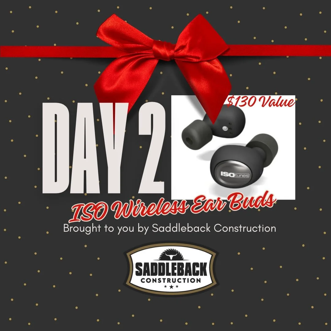 Welcome to Day 2 of our Christmas Giveaway brought to you by @saddlebackconstruction.✨

Saddleback Construction is a small, owner operated general construction business based in Haldimand County. From precision carpentry to custom decks, they bring c