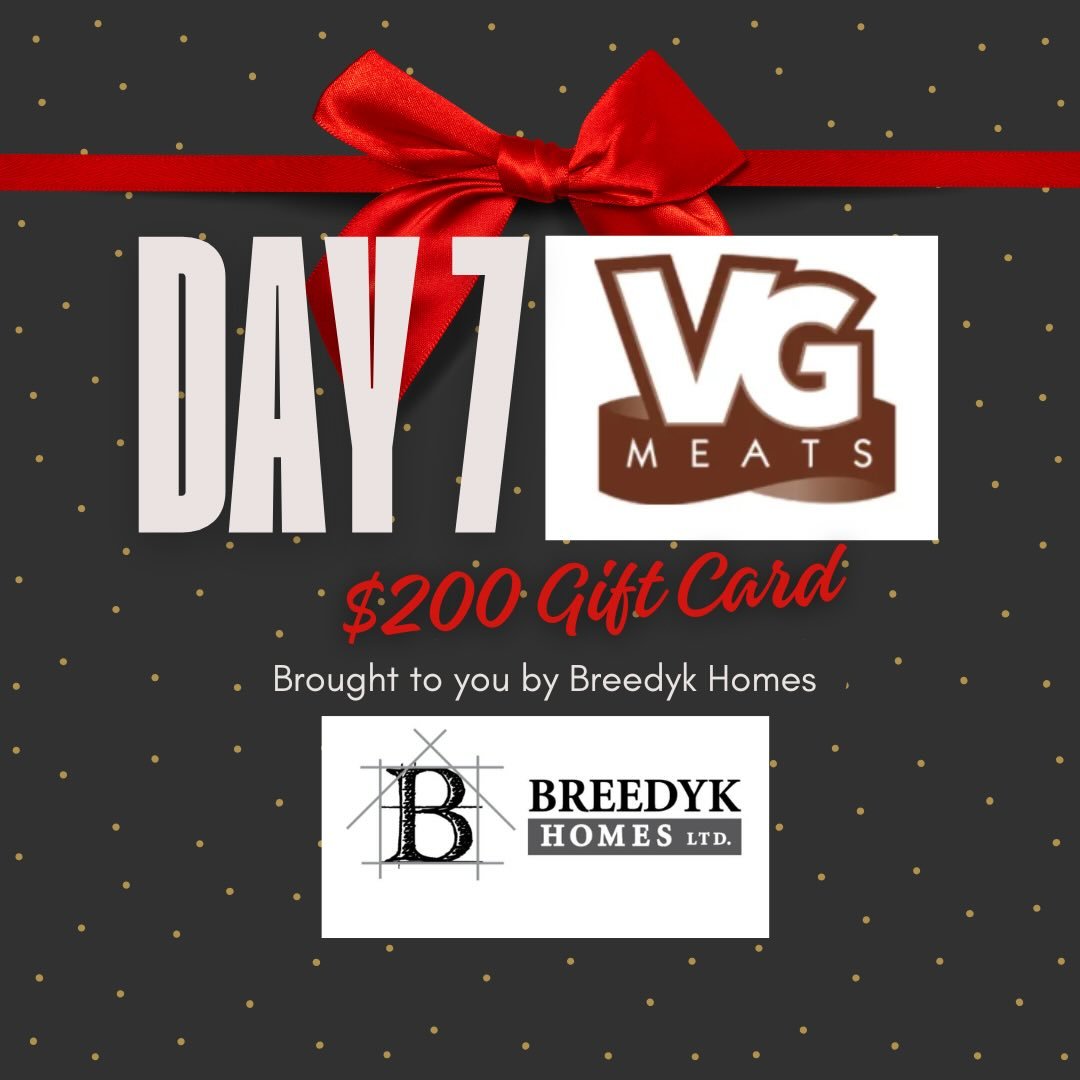 Welcome to Day 7 of our Christmas Giveaway brought to you by 
🛠️ Breedyk Homes 🛠️

Breedyk Homes is owned and operated by Paul Breedyk and located in Norfolk County. Specializing in both new construction and home renovation-Breedyk Homes provides e