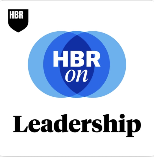 HBR on Leadership podcast logo