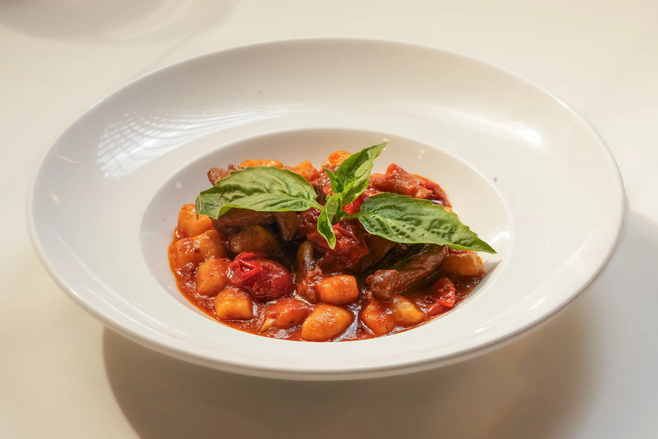 Gnocchi al Filetto e Tartufo