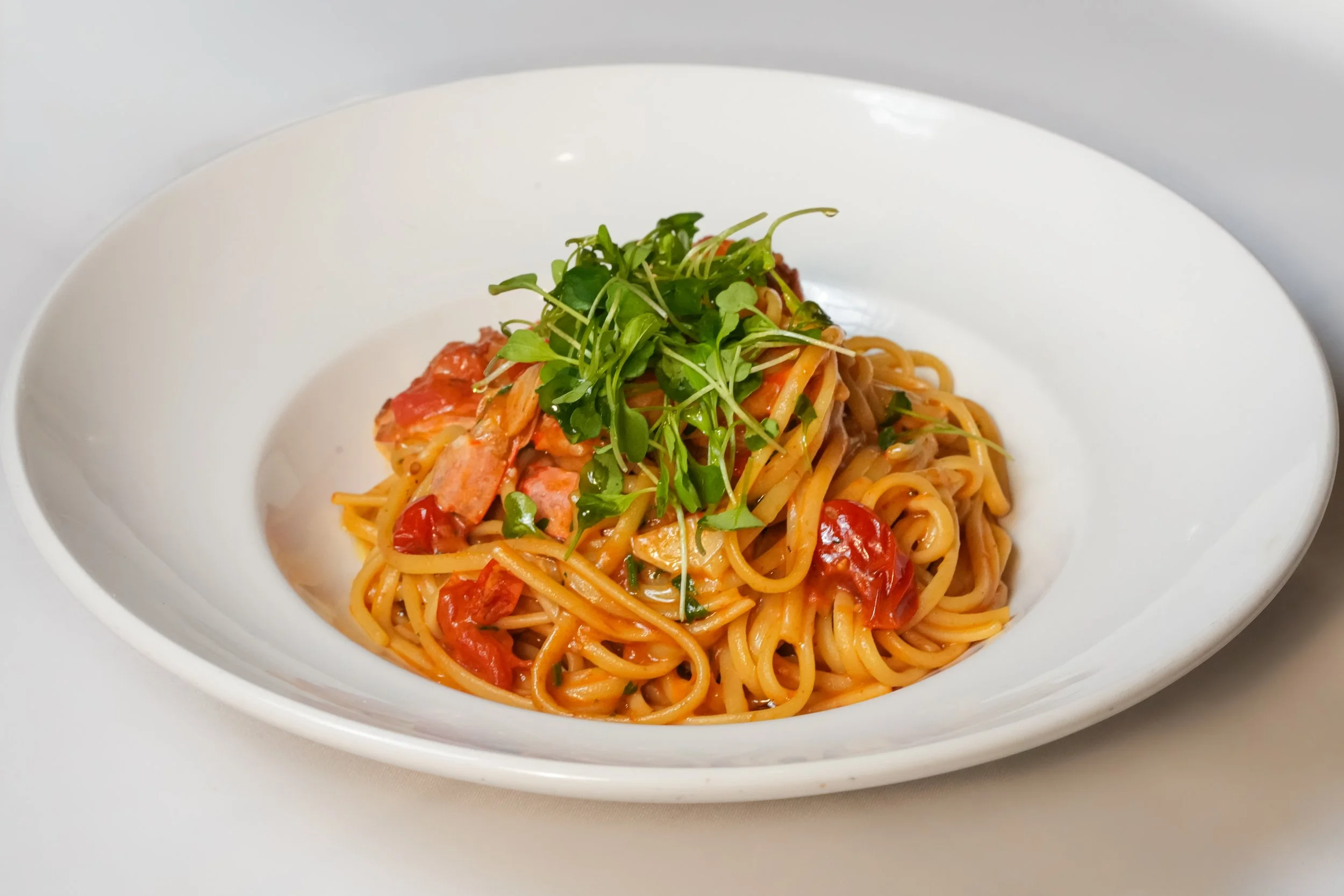 Linguine ai Gamberi Rossi