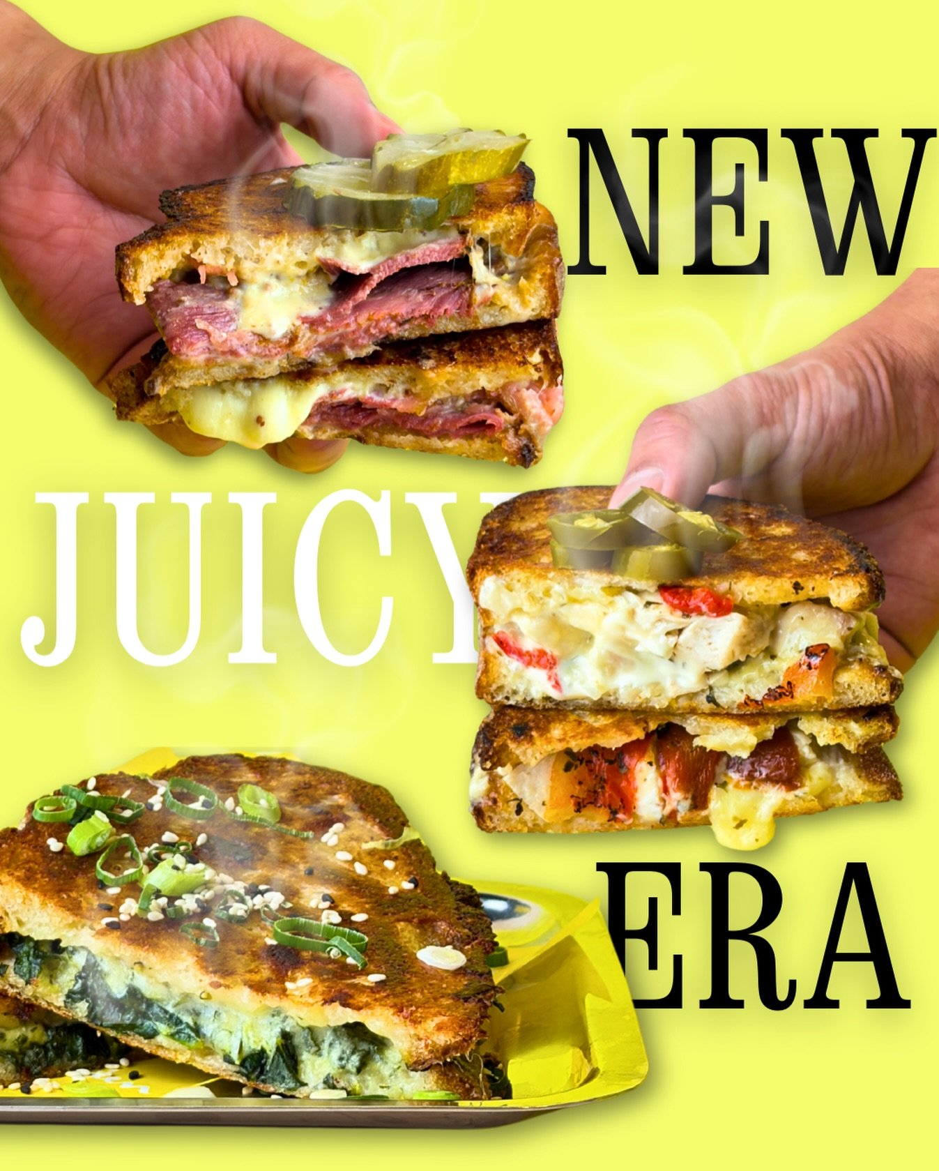 COMING TOMORROW! MORE FILLING, MORE FLAVOUR, MORE DELICIOUS! 

🏃🏽&zwj;♀️🏃🏃 Run, don&rsquo;t walk! 

#cheesetoastie #melbourneeats #melbournefoodies