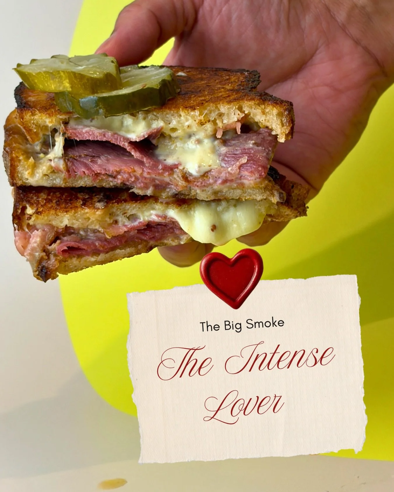 Valentine&rsquo;s Day is all about the love. Which type of lover are you based on your toastie choice?

The Big Smoke ❤️ For the one who walks in like they already know the answer. No overthinking, no back and forth. Just bold choices and full commit